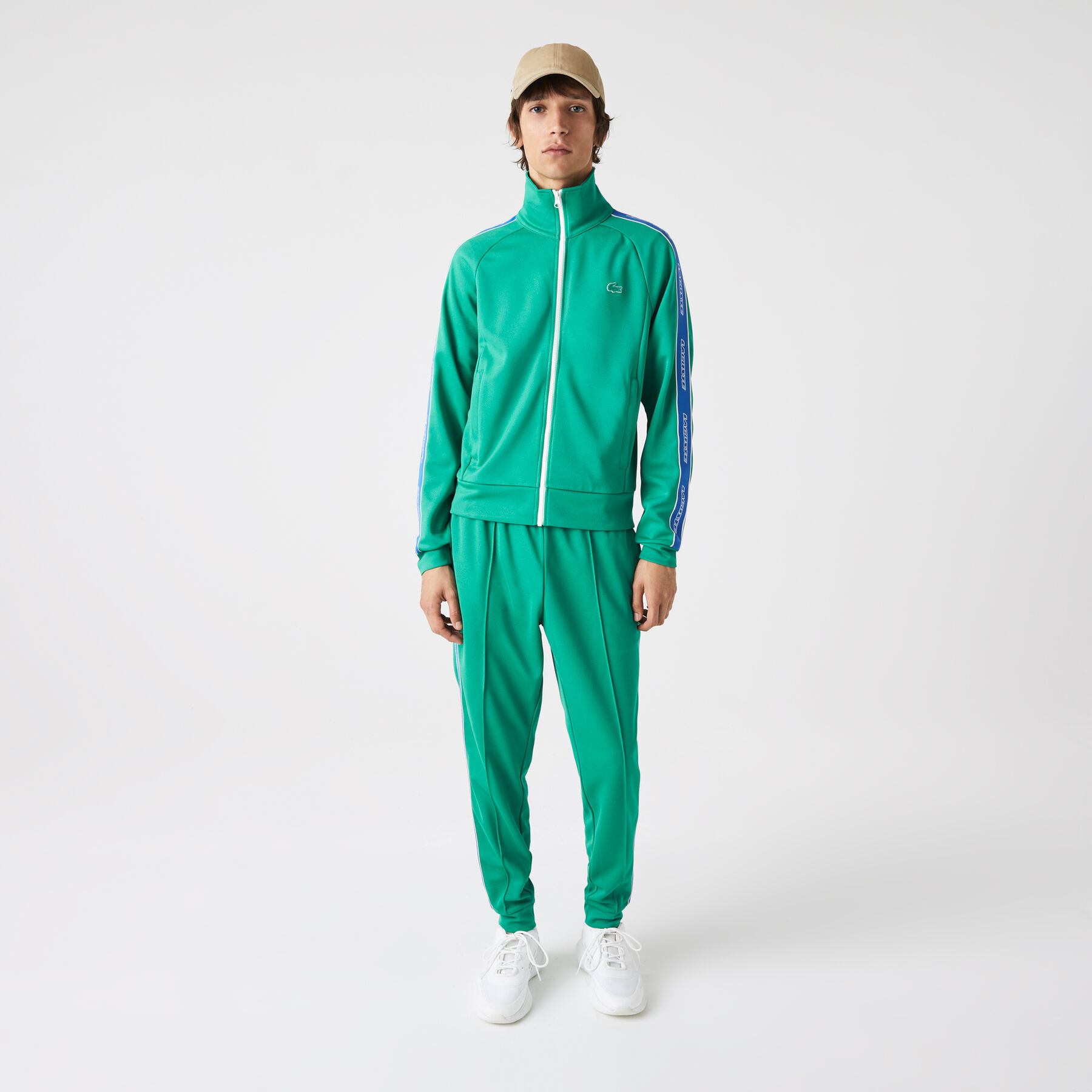 Men's Lacoste Héritage High Neck Zip Sweatshirt men s lacoste h ritage high neck zip sweatshirt