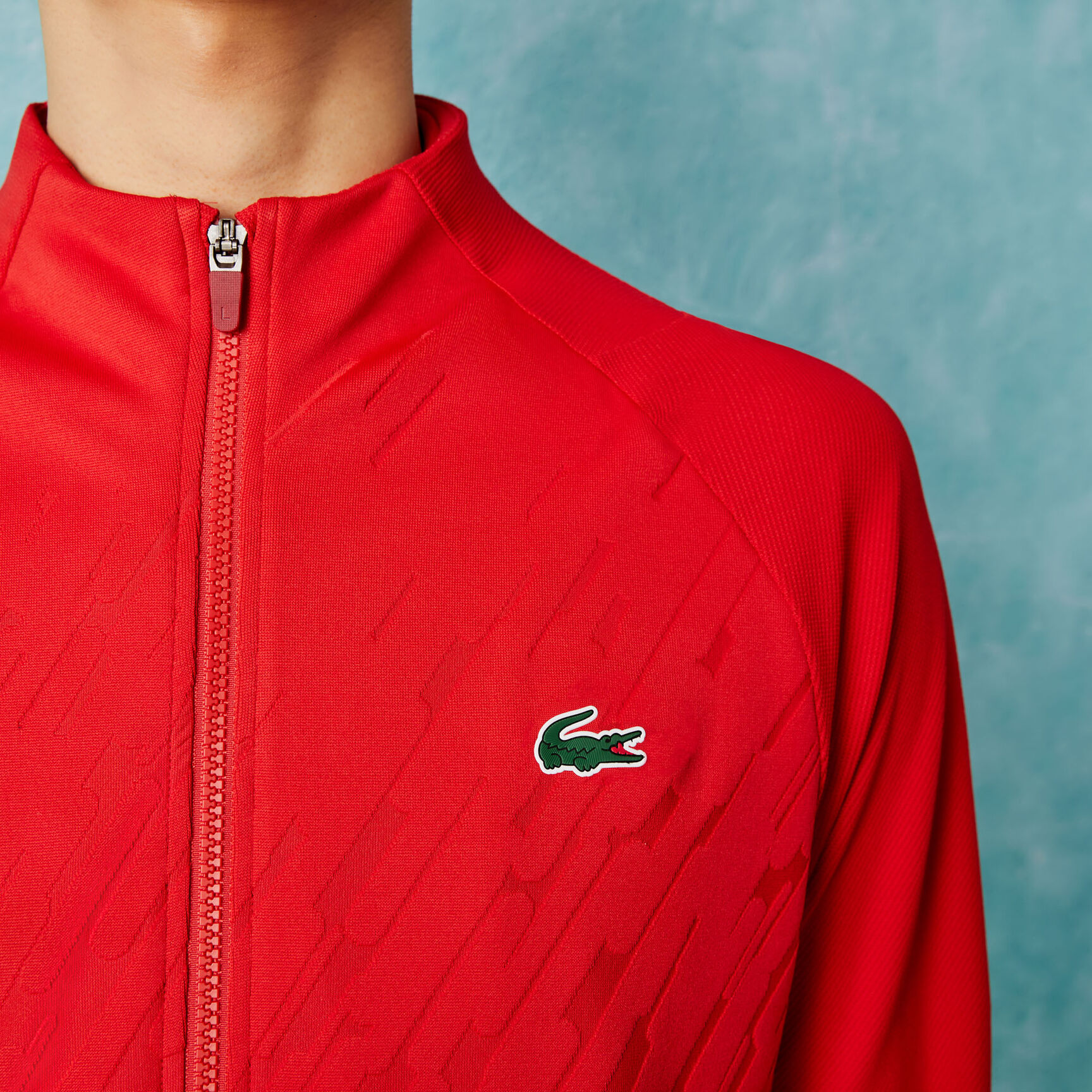 Men’s Lacoste SPORT x Novak Djokovic Technical Zip Jacket Men’s Lacoste SPORT x Novak Djokovic Technical Zip Jacket