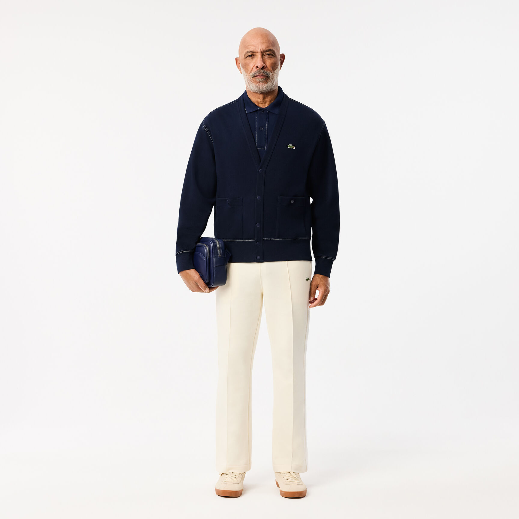 قميص بولو بيكيه ثقيل أصلي L.12.12 قميص بولو بيكيه ثقيل أصلي L.12.12