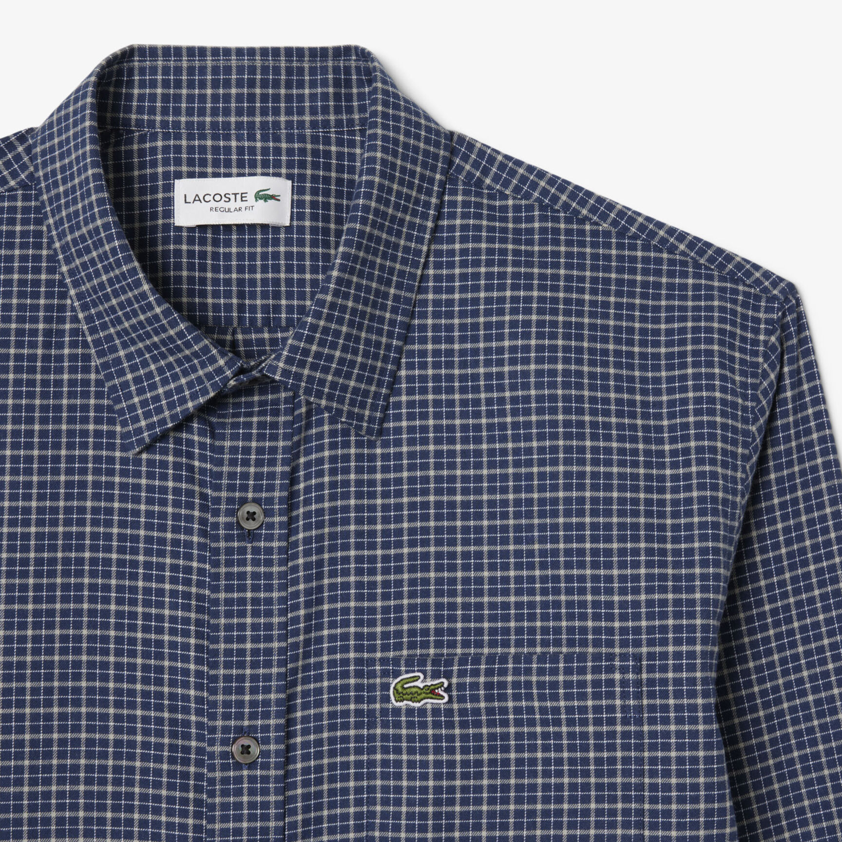 Regular Fit Plaid Flannel Shirt