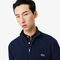 Zipped High Neck Cotton Sweater