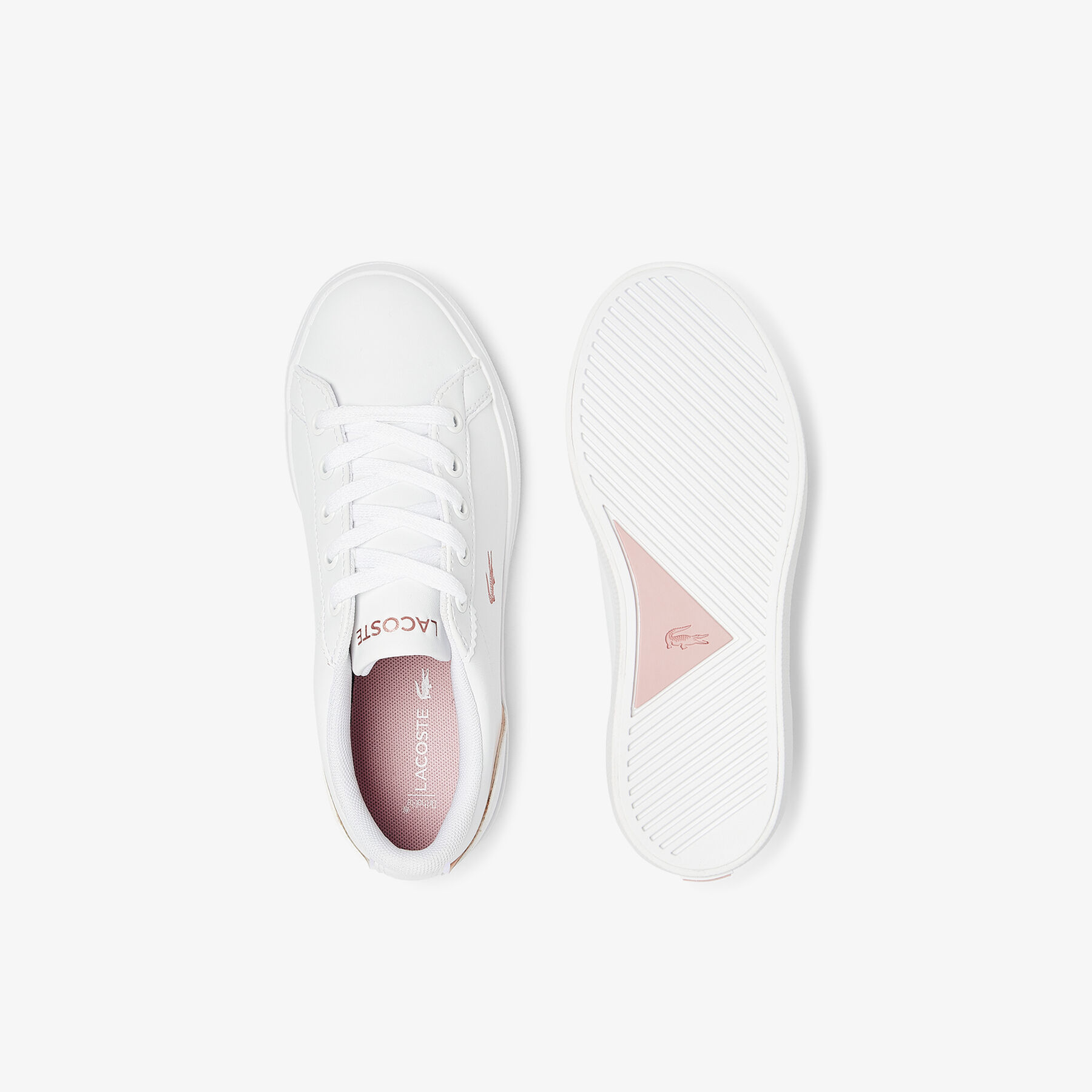 Children's Lerond Synthetic Iridescent Trainers lacoste children s lerond synthetic iridescent trainers
