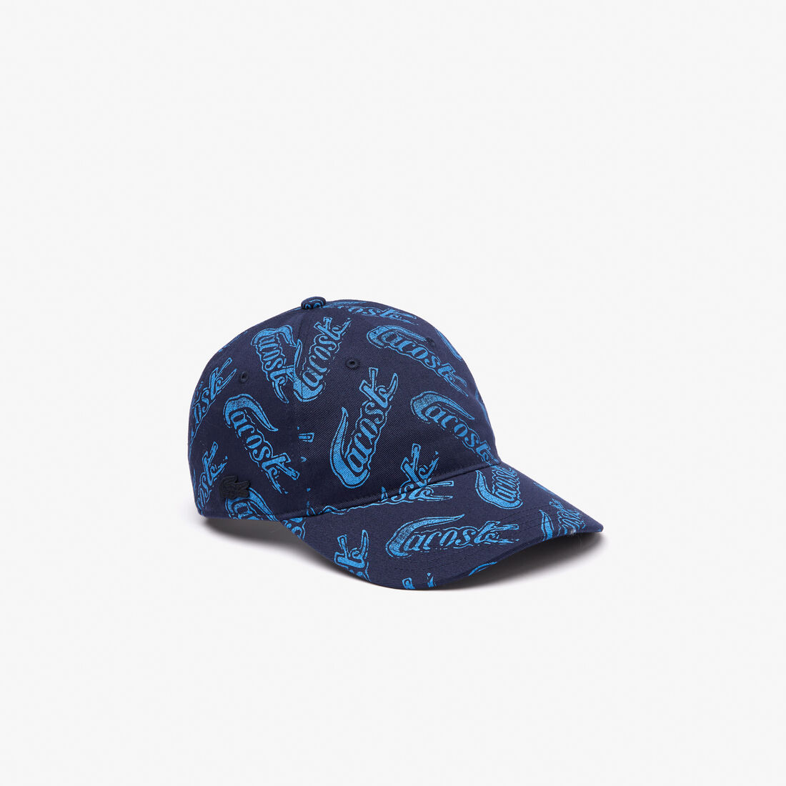 Unisex Lacoste Organic Cotton Vintage Print Cap