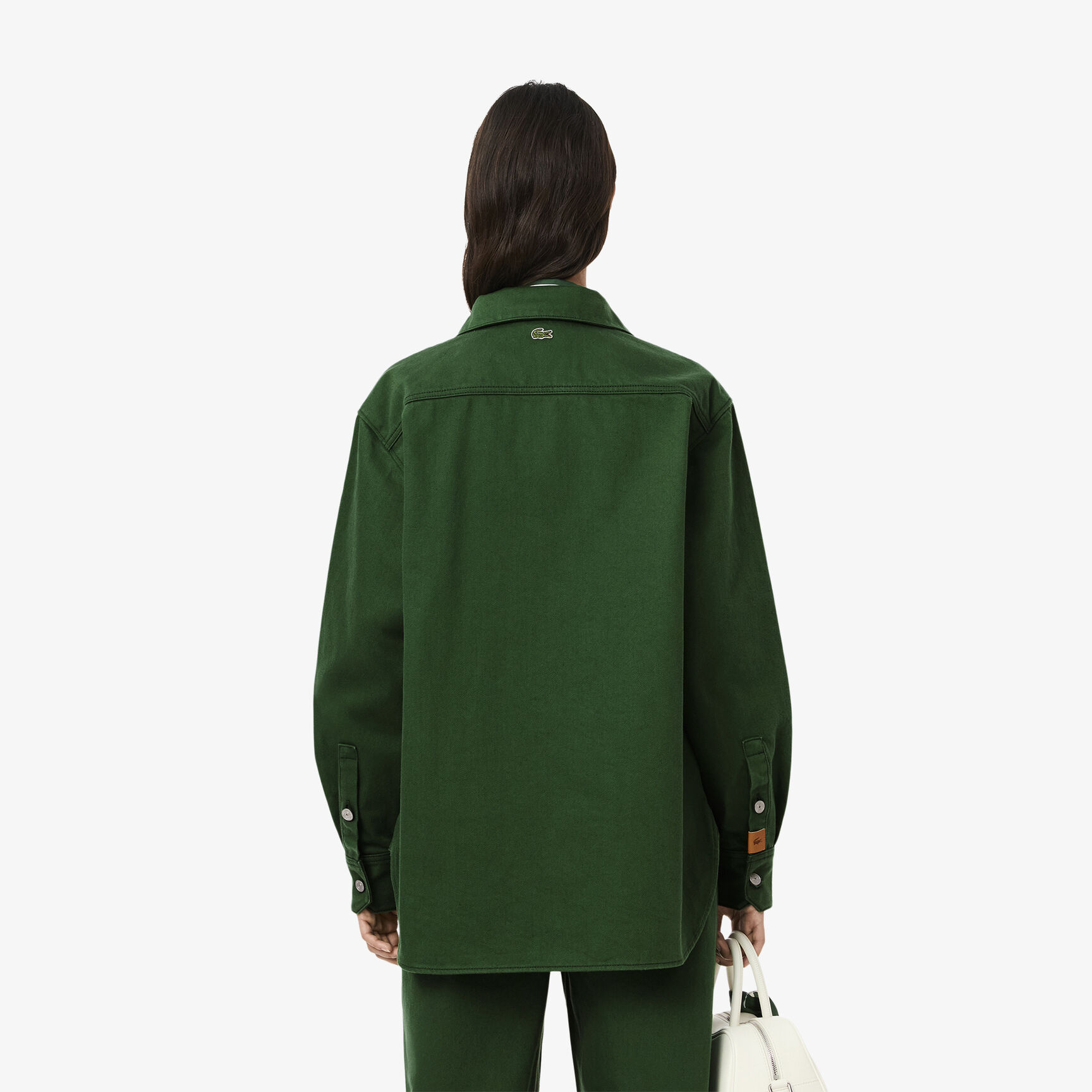 قميص جينز كبير الحجم