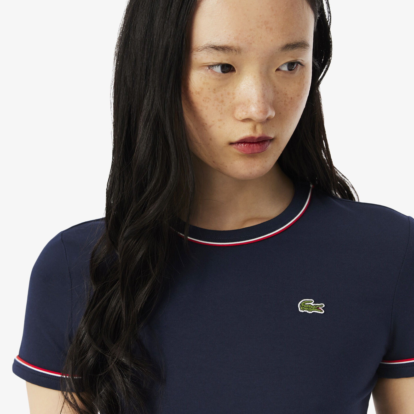 Contrast Trim Jersey T-shirt