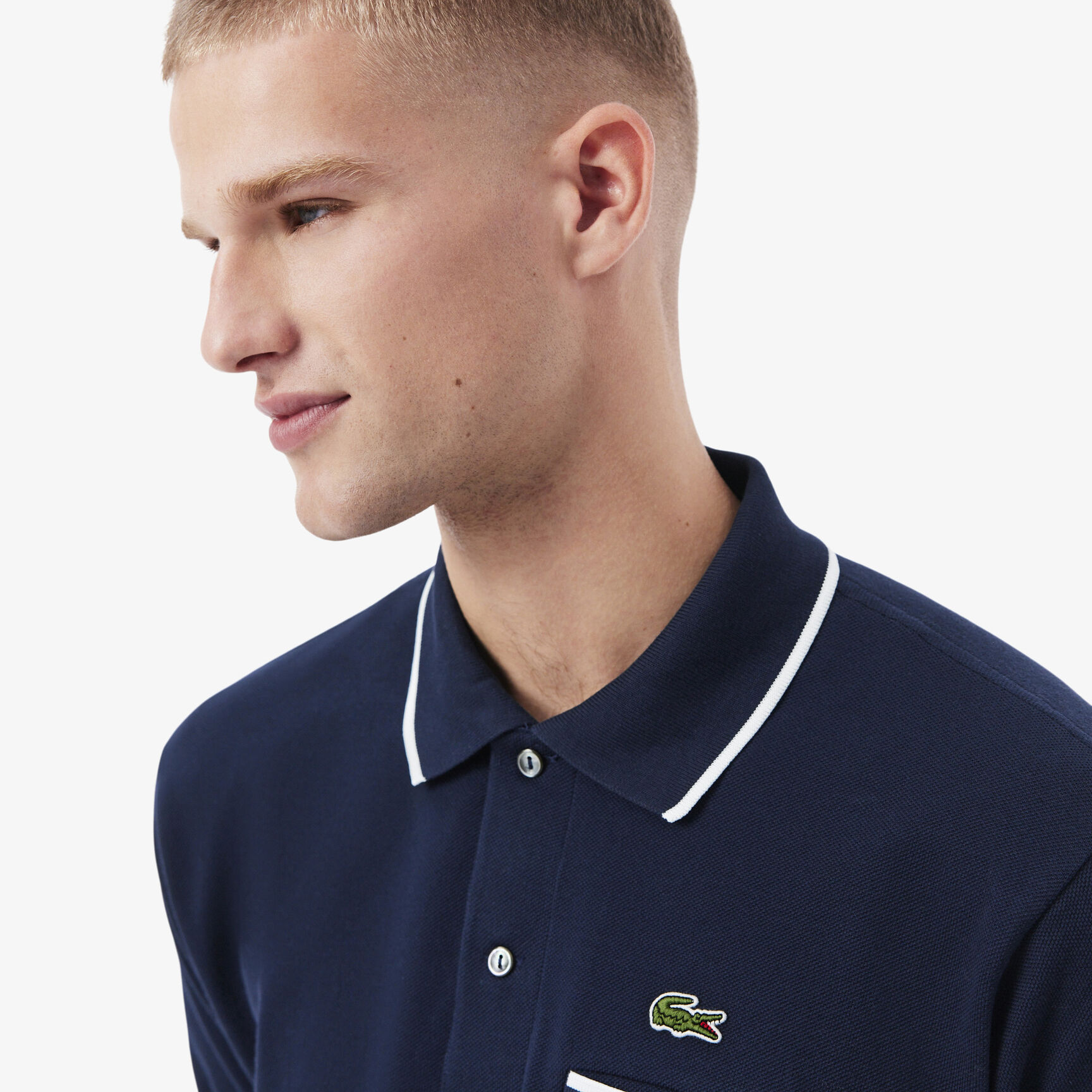 Classic Fit Pocket Accent L.12.12 Polo Shirt