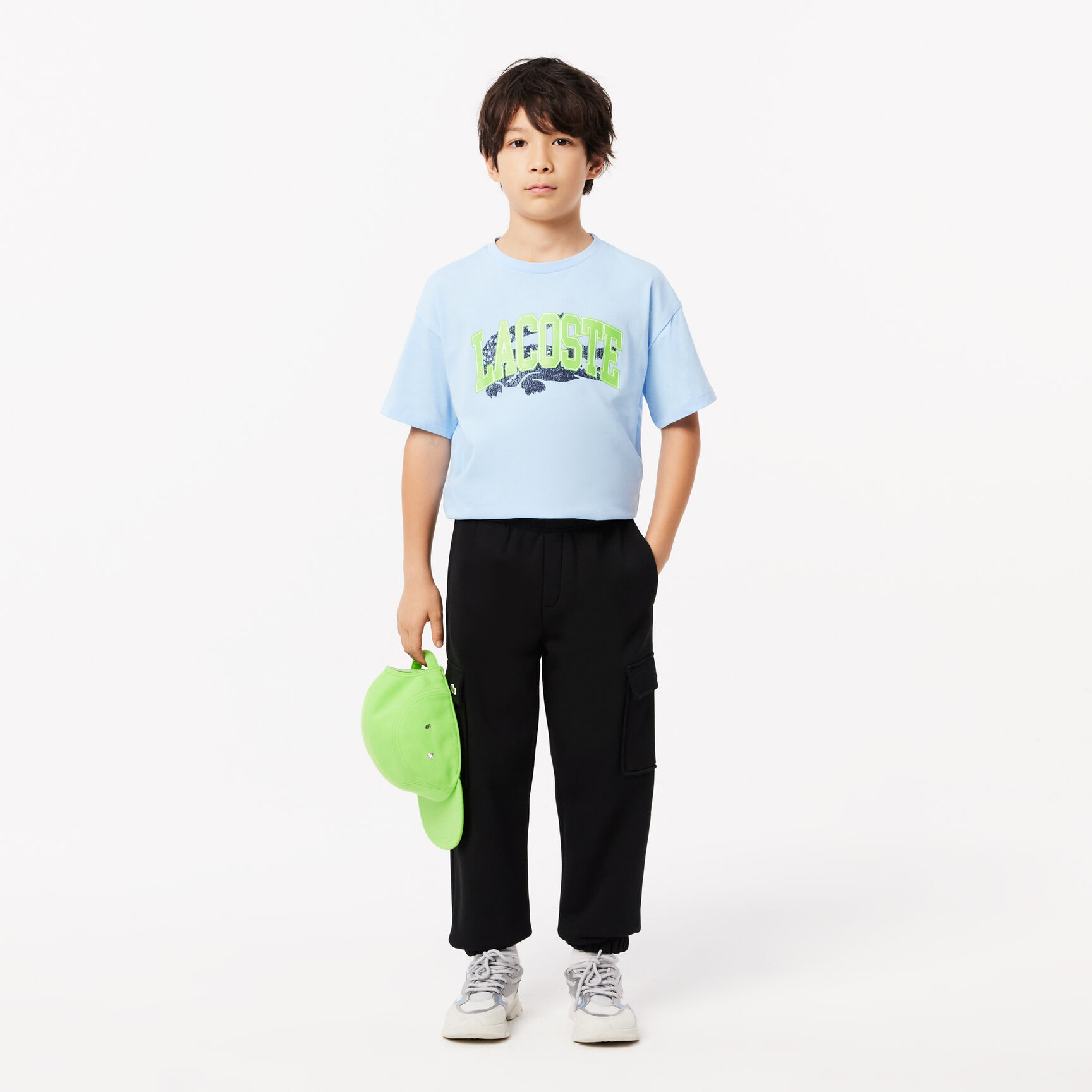 Fleece Cargo Track Pants