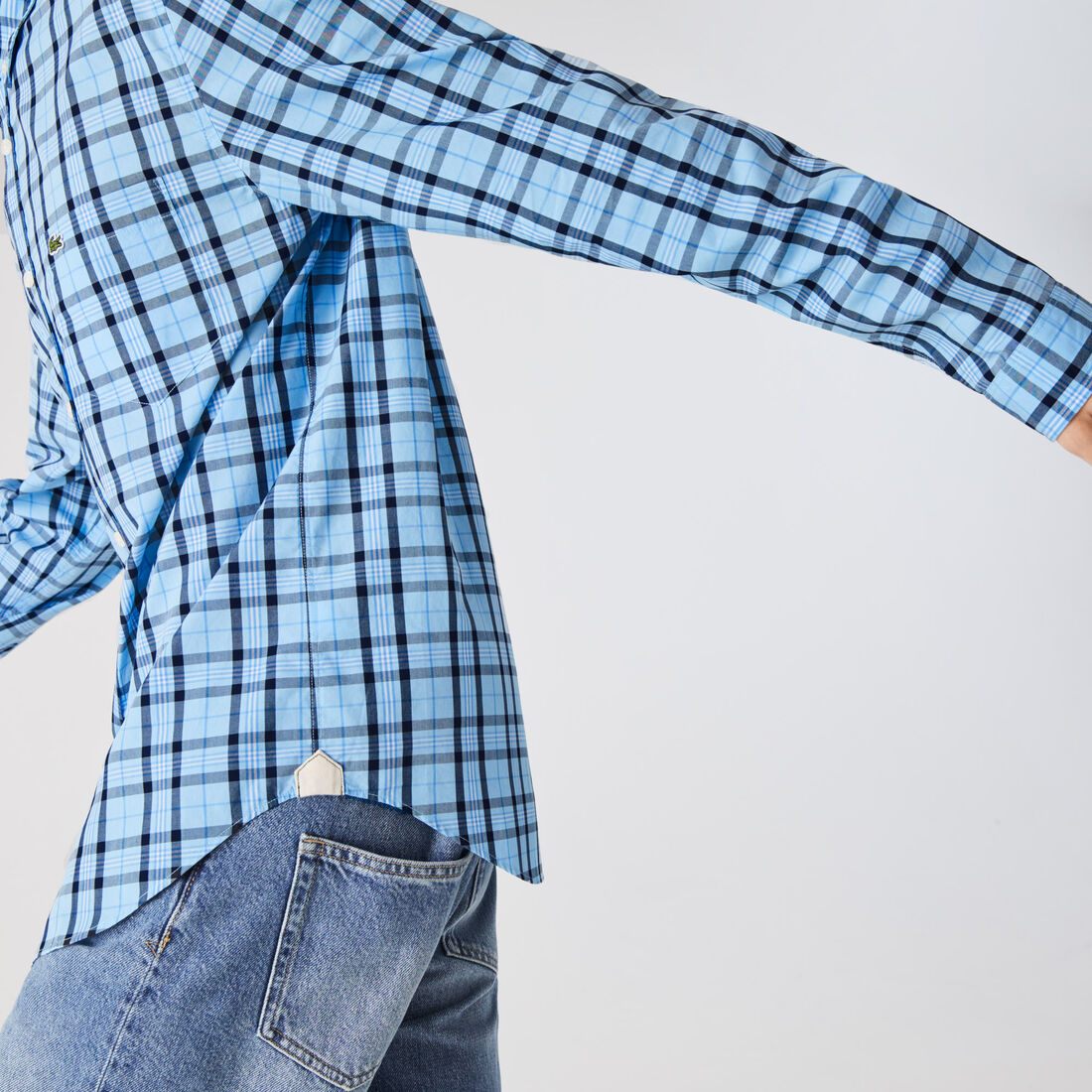 Men’s Regular Fit Check Cotton Poplin Shirt Men’s Regular Fit Check Cotton Poplin Shirt