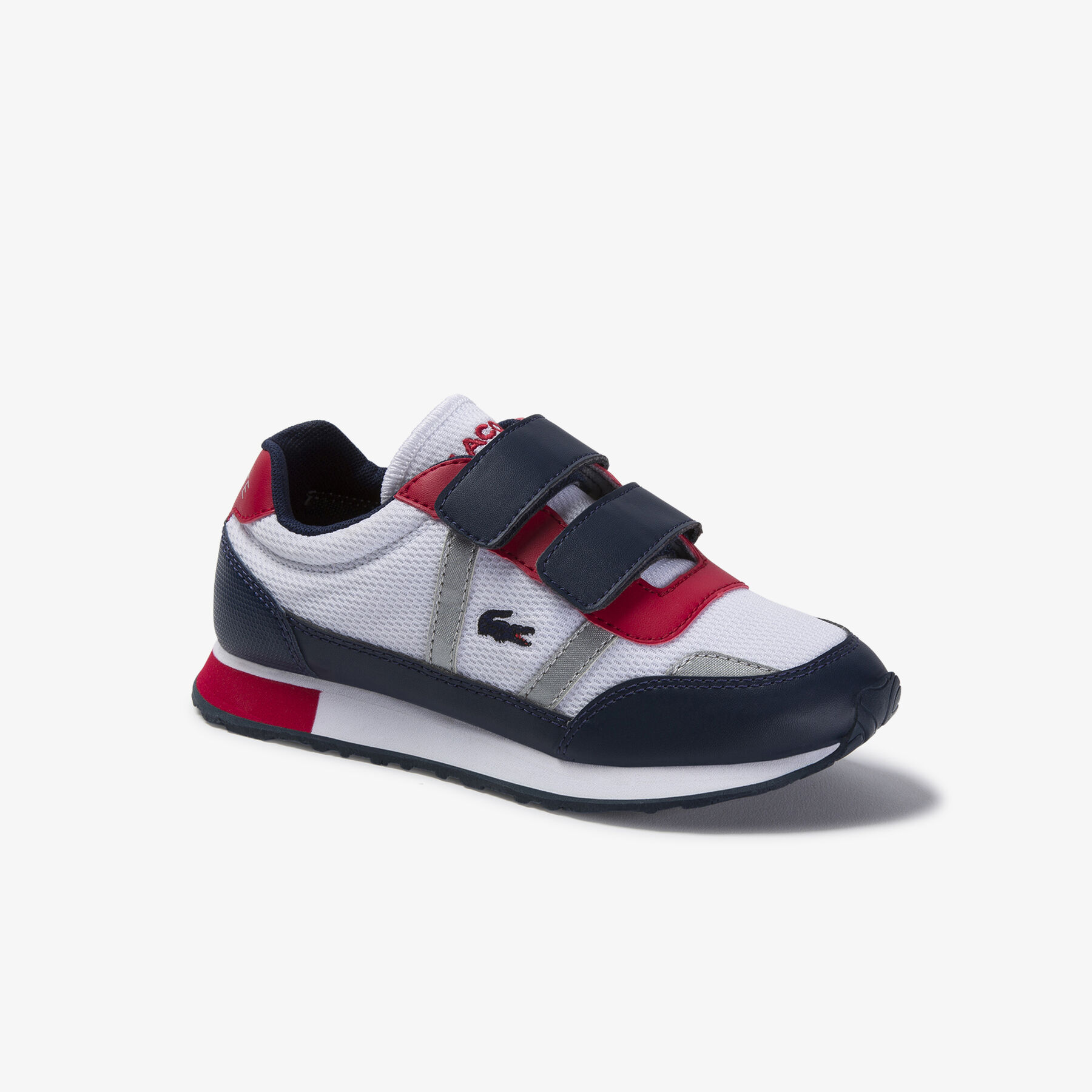 lacoste children s partner textile and synthetic sneakers