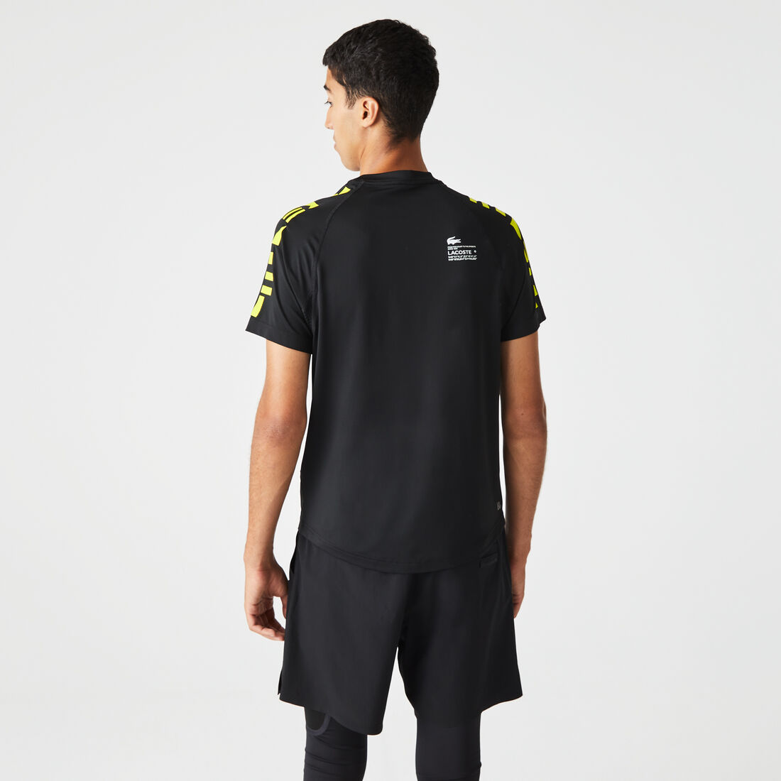 تيشيرت جيرسيه مطاطية للرجال مجموعة Lacoste SPORT تيشيرت جيرسيه مطاطية للرجال مجموعة Lacoste SPORT