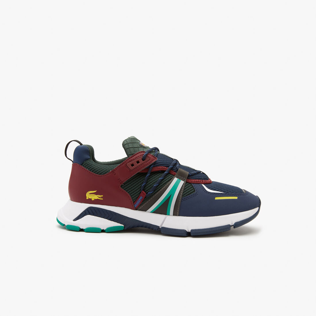 Men's Lacoste L003 Textile Color-Pop Sneakers