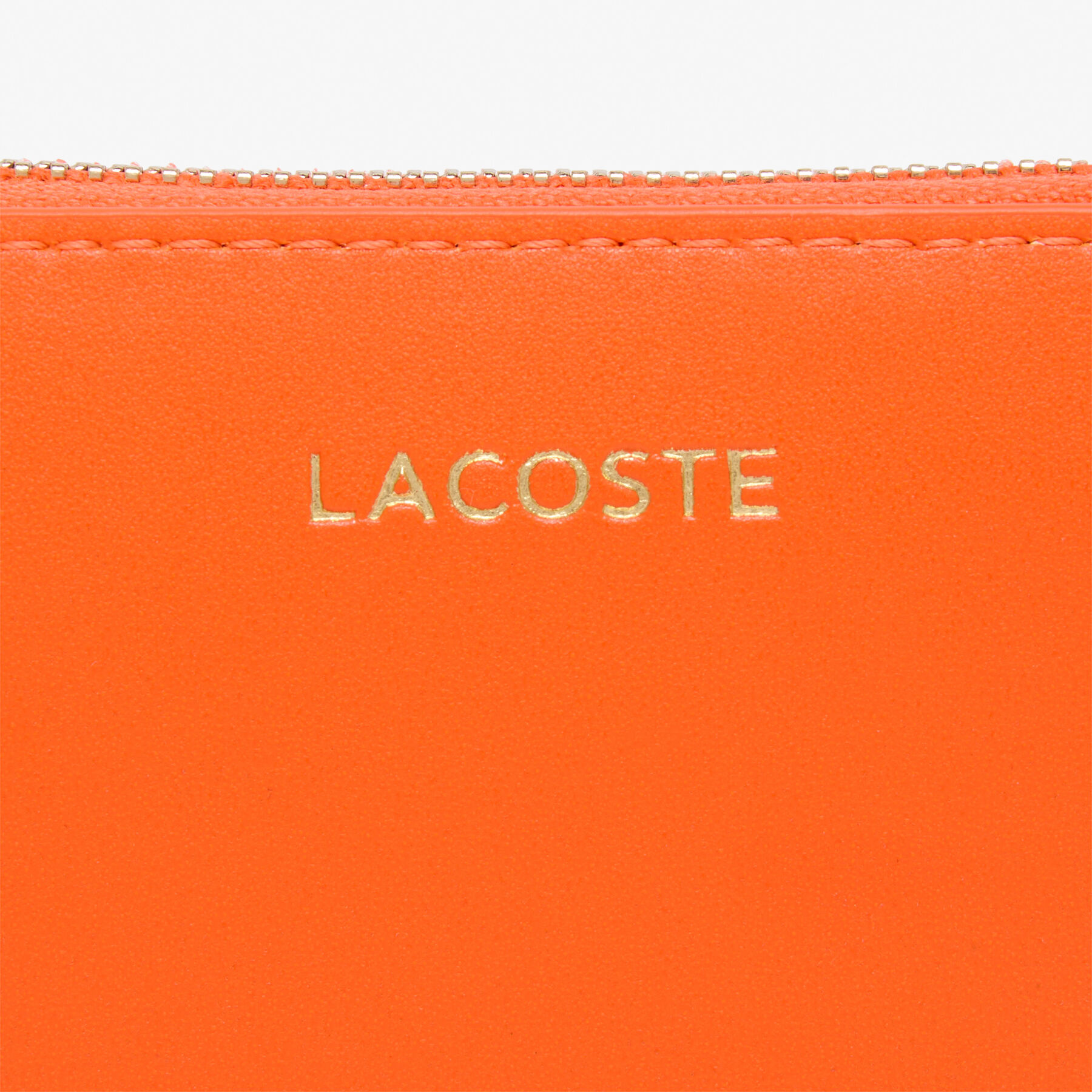 small lacoste casual zipped billfold