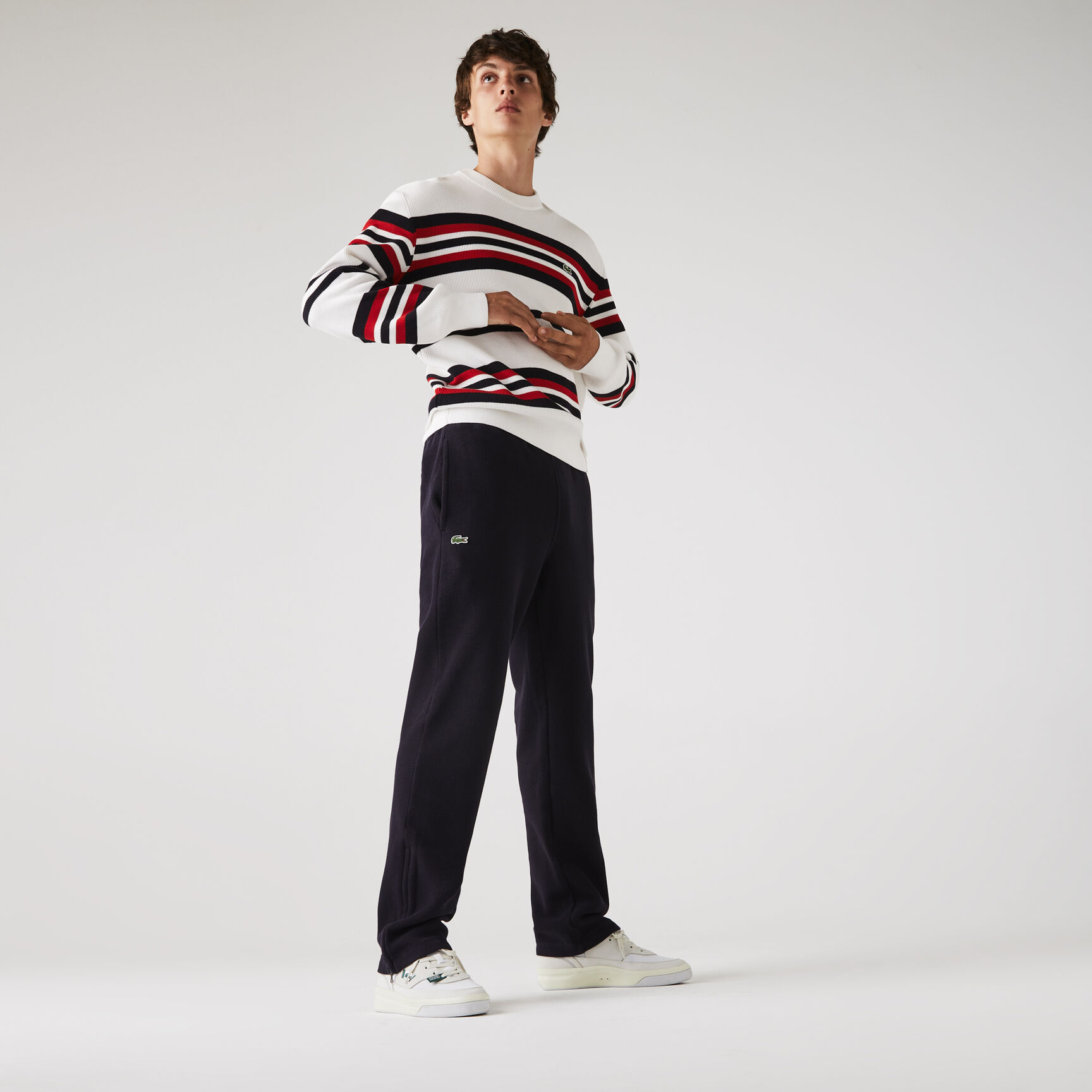 بنطال الركض من بيكيه القطن العضوي للرجال