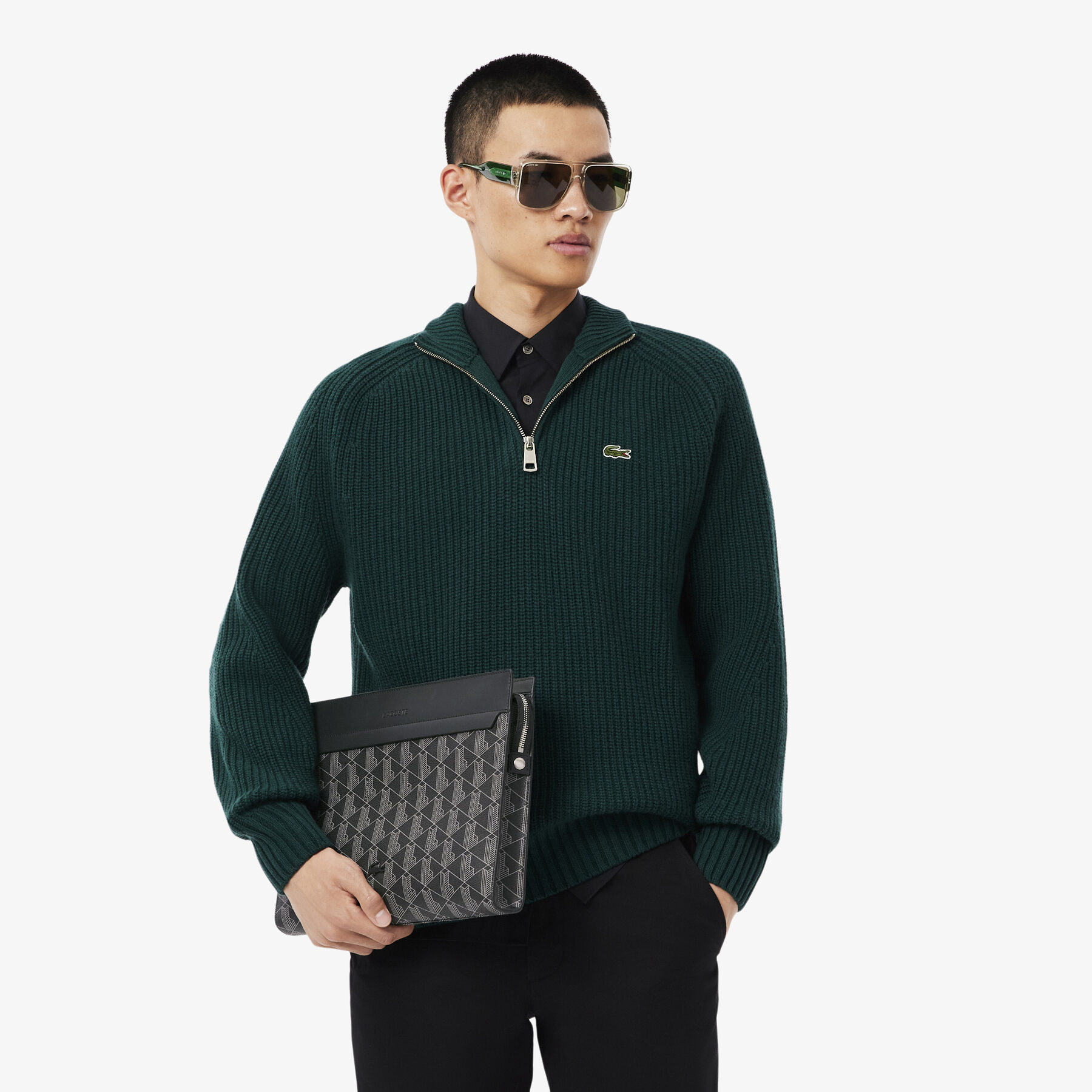 lacoste the blend laptop pouch