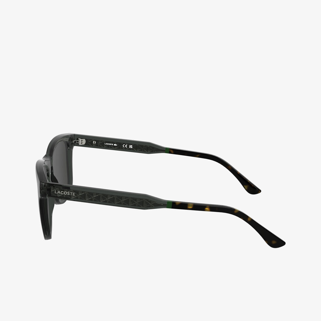 Lacoste Men’s Rectangular Bio-Injected Glasses Lacoste Men’s Rectangular Bio-Injected Glasses