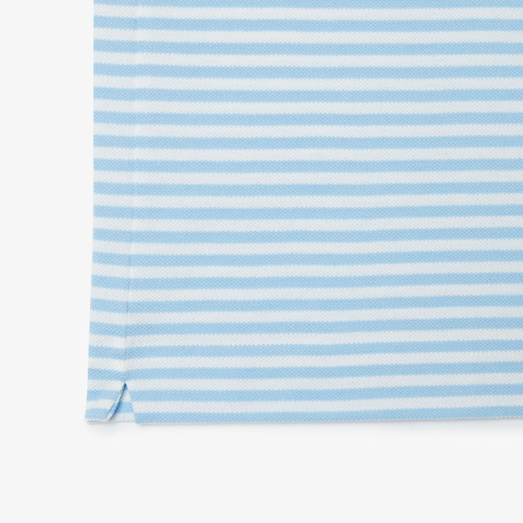 Classic Fit L.12.12 Striped Petit Pique Polo Shirt Classic Fit L.12.12 Striped Petit Pique Polo Shirt