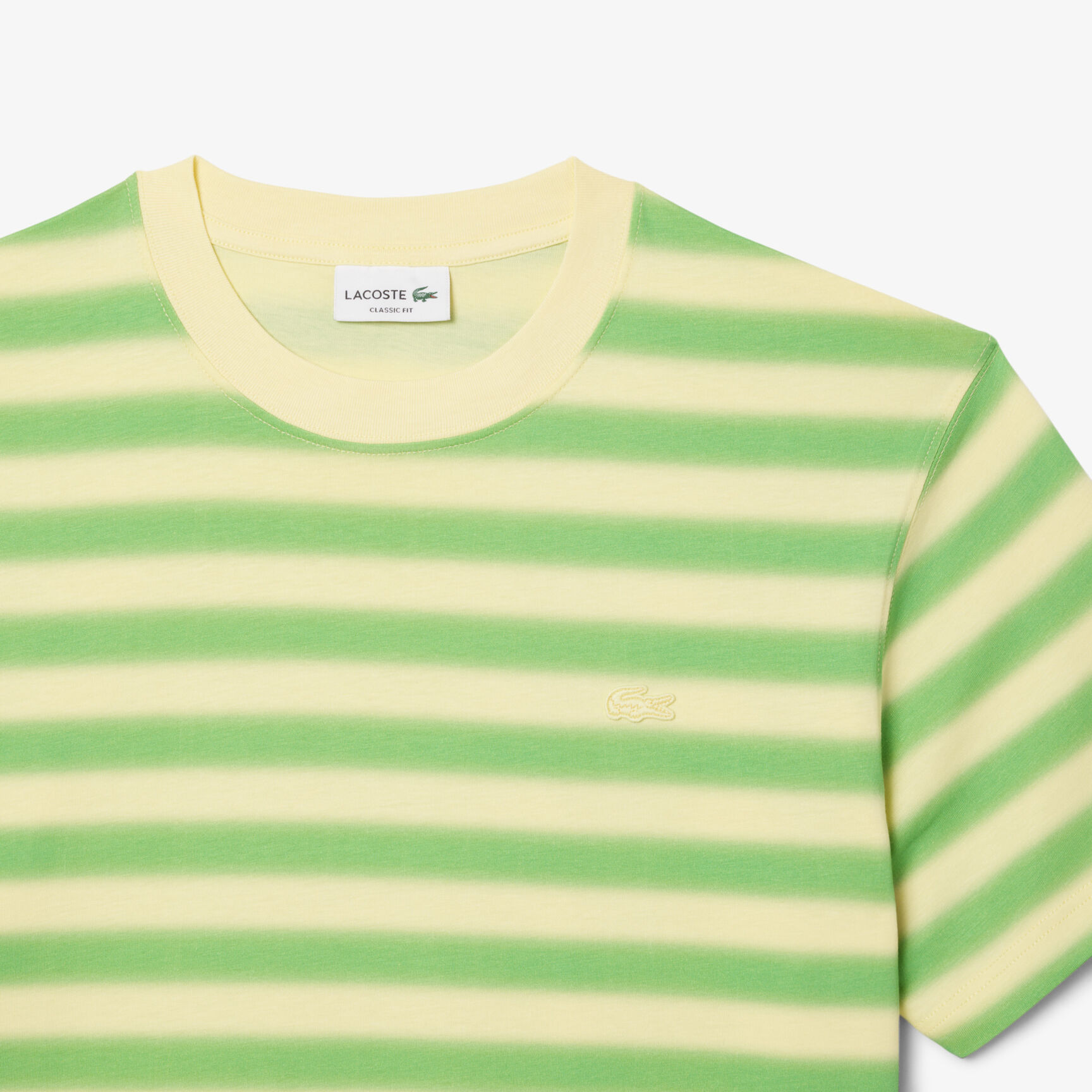 تي شيرت جيرسي بطبعة مخططة تي شيرت جيرسي بطبعة مخططة