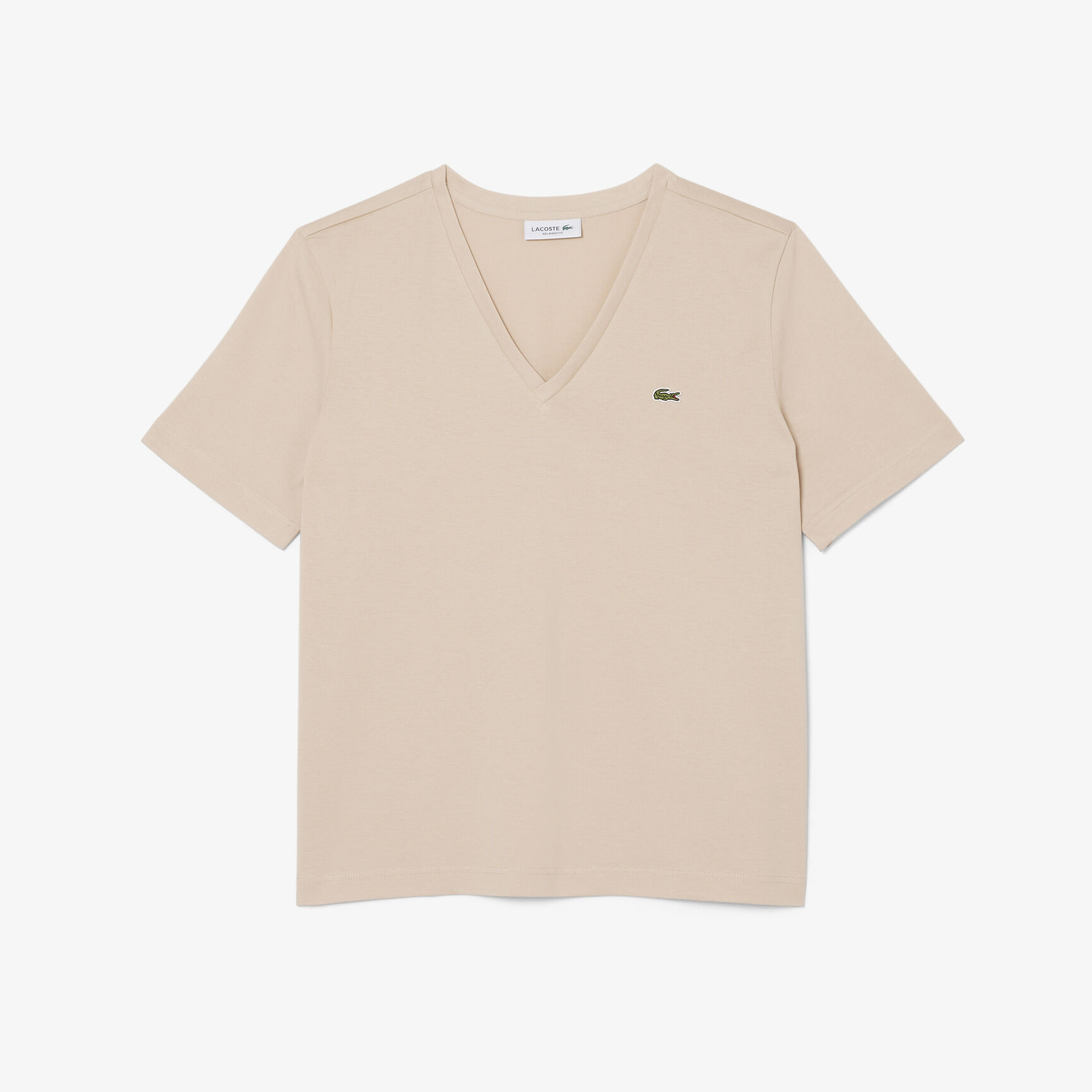 Relaxed Fit Soft Cotton V Neck T-shirt Relaxed Fit Soft Cotton V Neck T-shirt