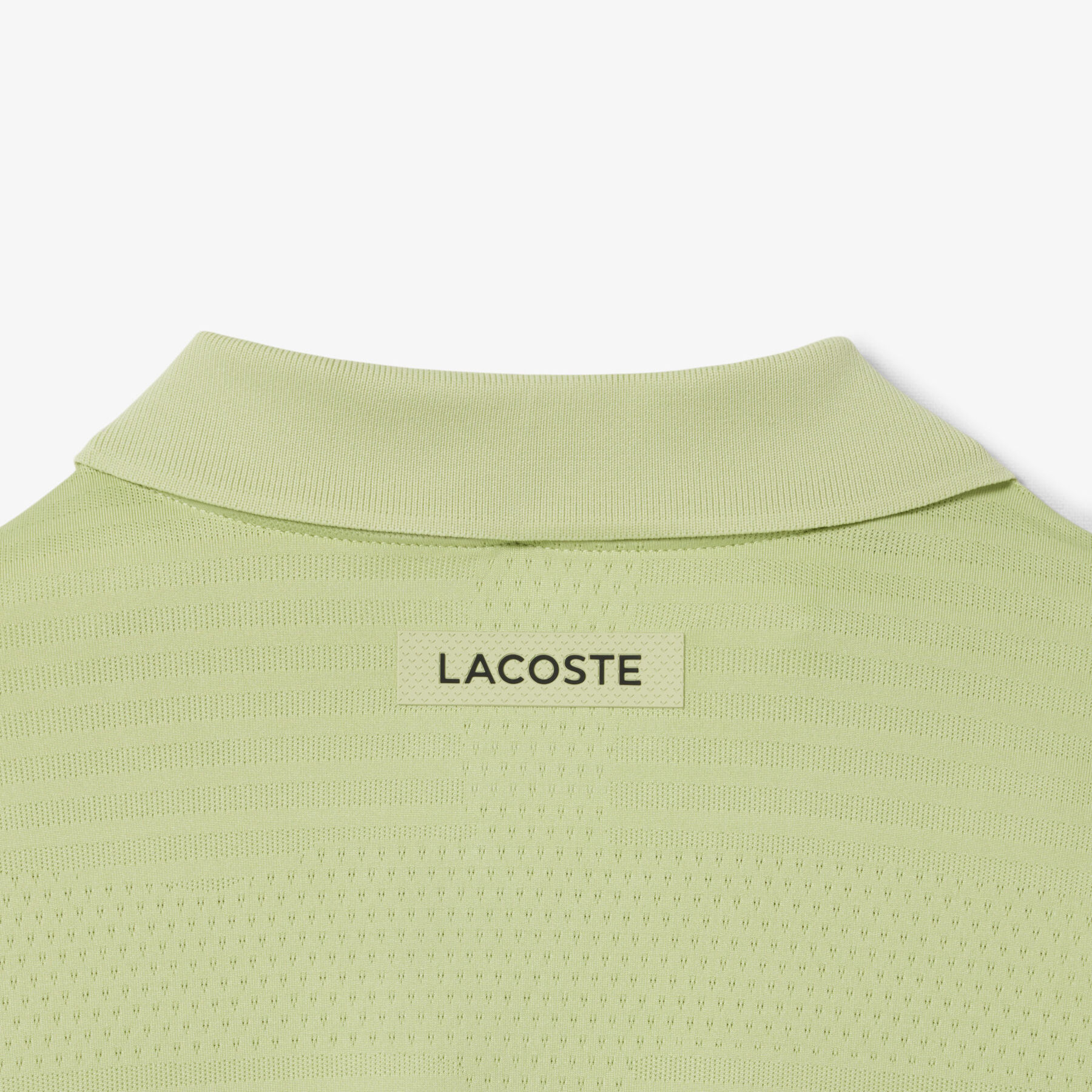 lacoste ultra dry stretch jacquard tennis polo shirt