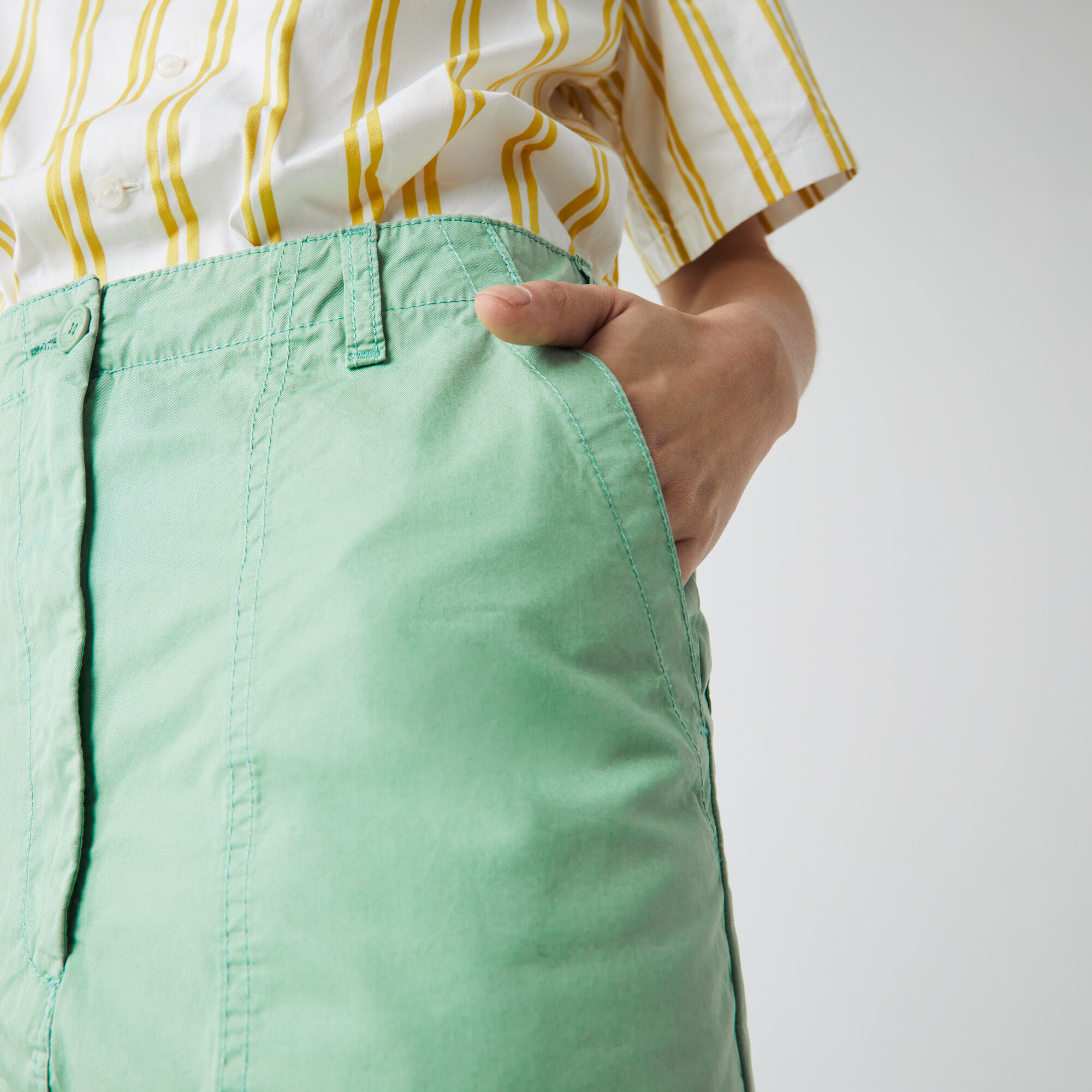 Women’s Short Lightweight Cotton Pocket Skirt Women’s Short Lightweight Cotton Pocket Skirt