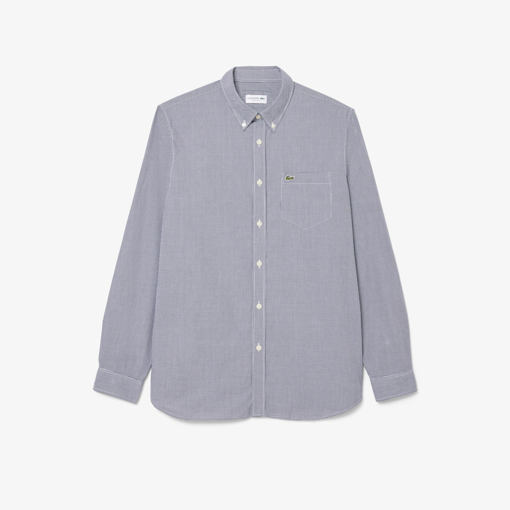 Regular Fit Gingham Poplin Shirt Regular Fit Gingham Poplin Shirt