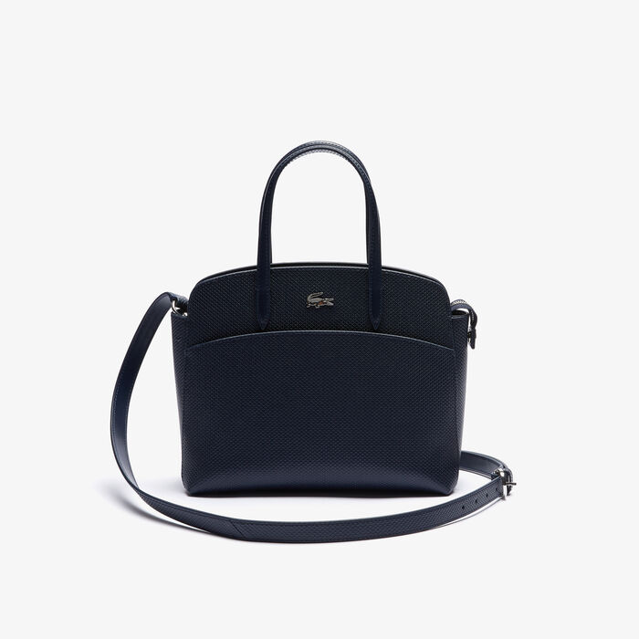 Women’s Chantaco Handles Piqué Leather Handbag