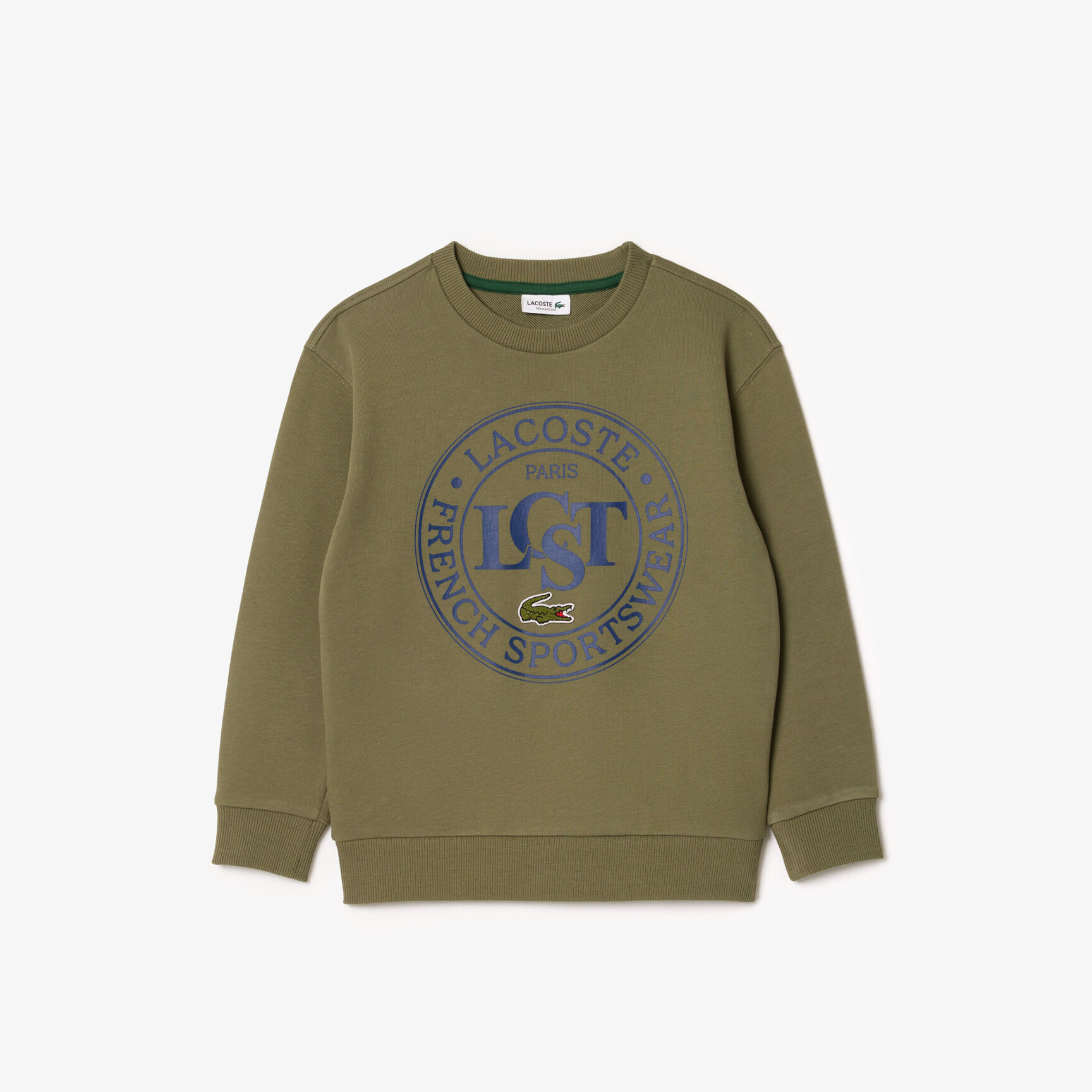 Contrast Badge Sweatshirt