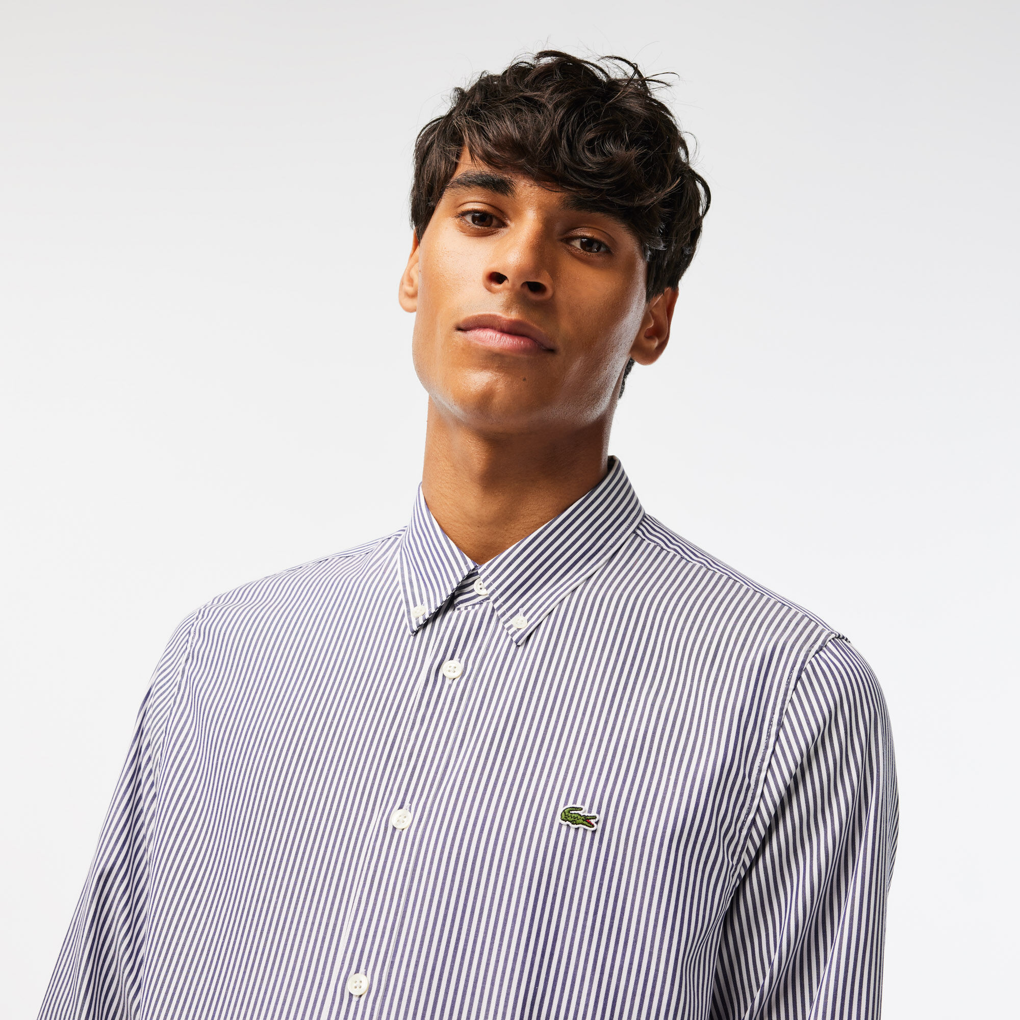 Men's Regular Fit Striped Cotton Shirt Men's Regular Fit Striped Cotton Shirt