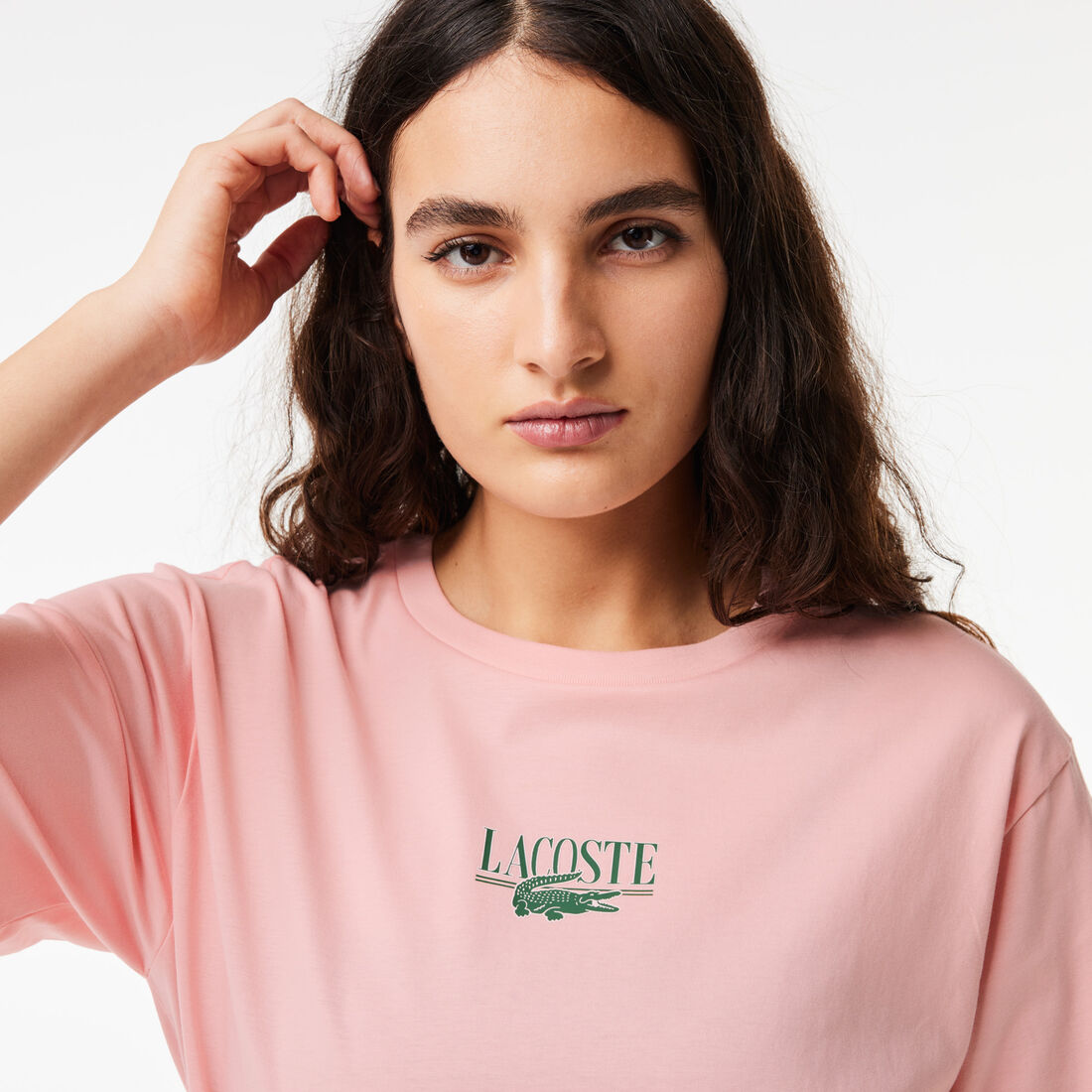 Lacoste Print Cotton Jersey T-shirt Lacoste Print Cotton Jersey T-shirt