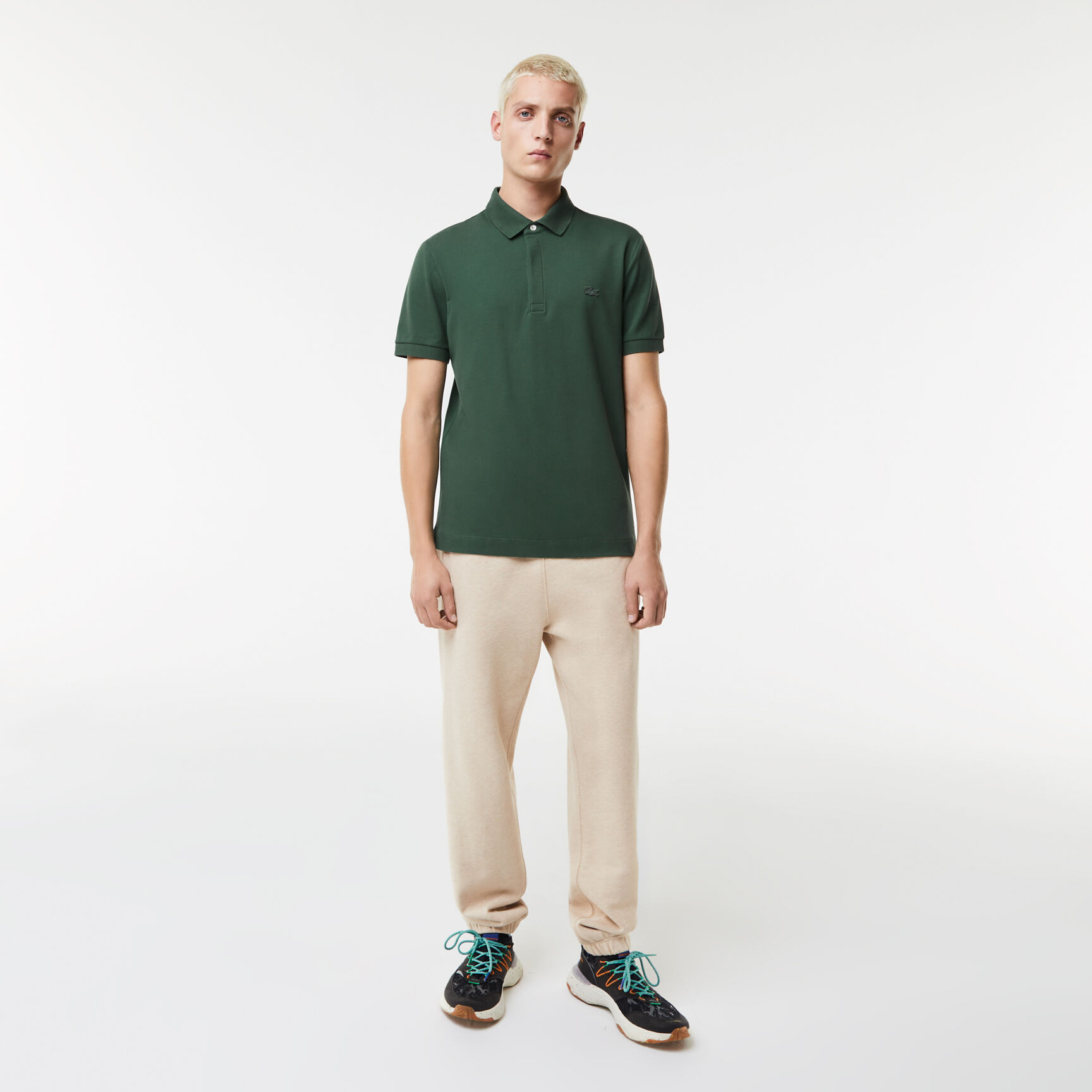 Regular Fit Paris Stretch Pique Polo Shirt