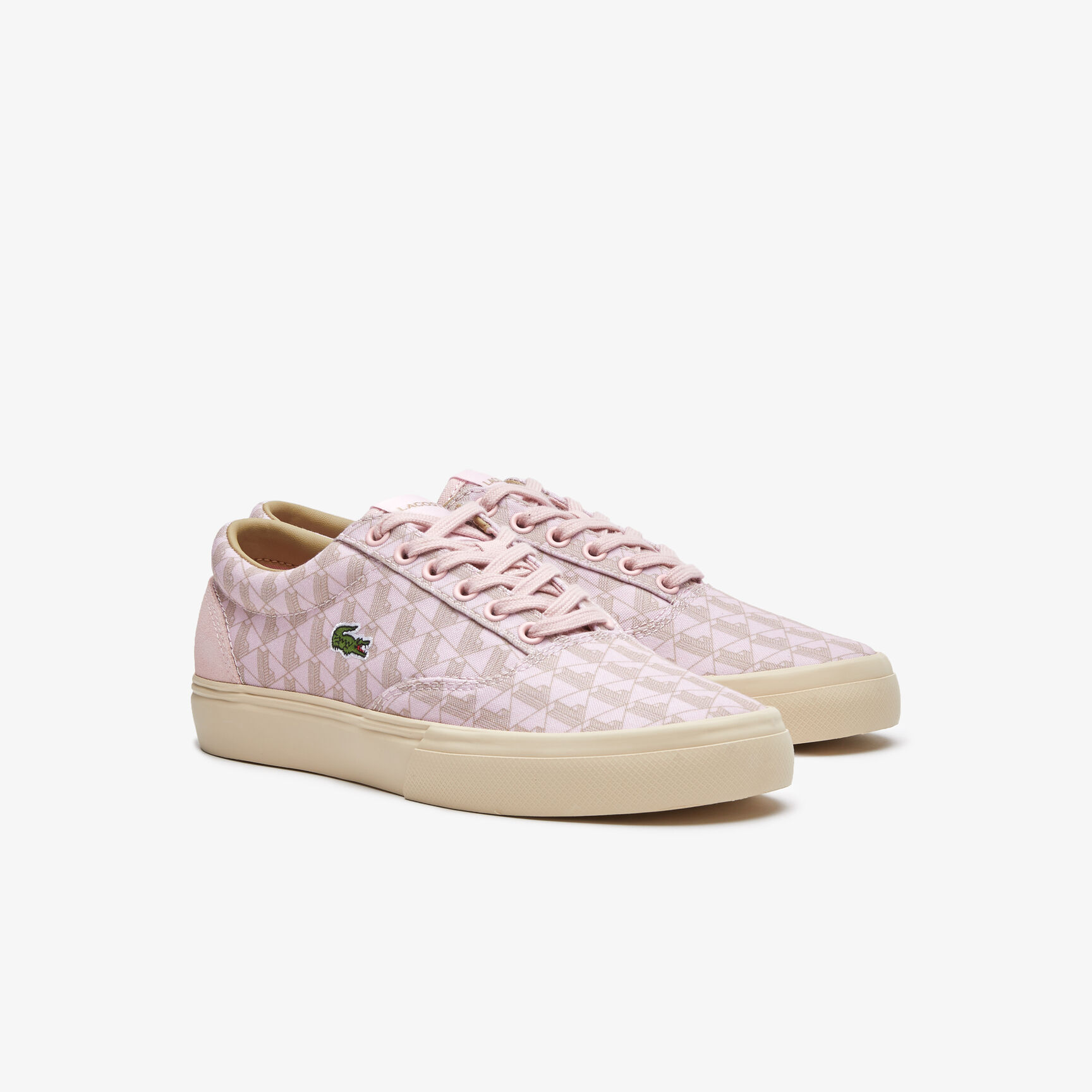 Women's Lacoste Jump Serve Lace Textile Sneakers Women's Lacoste Jump Serve Lace Textile Sneakers