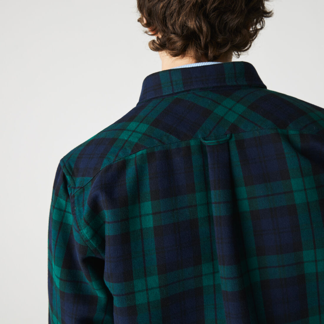 Men's Regular Fit Checkered Thick Flannel Overshirt Men's Regular Fit Checkered Thick Flannel Overshirt