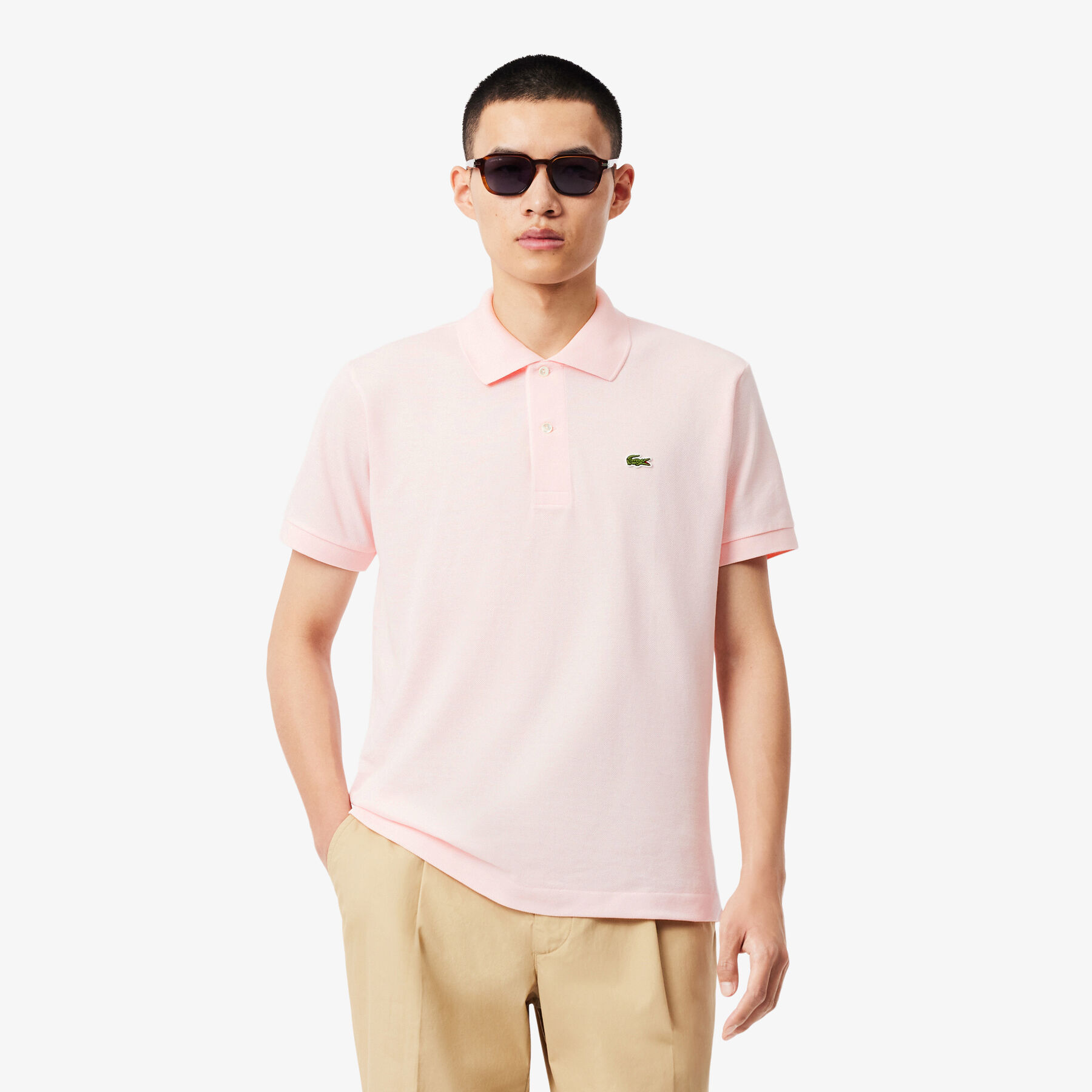 lacoste classic fit l 12 12 original polo shirt