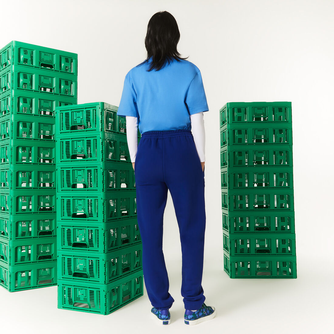 Unisex Lacoste x Minecraft Organic Cotton Fleece Joggers Unisex Lacoste x Minecraft Organic Cotton Fleece Joggers