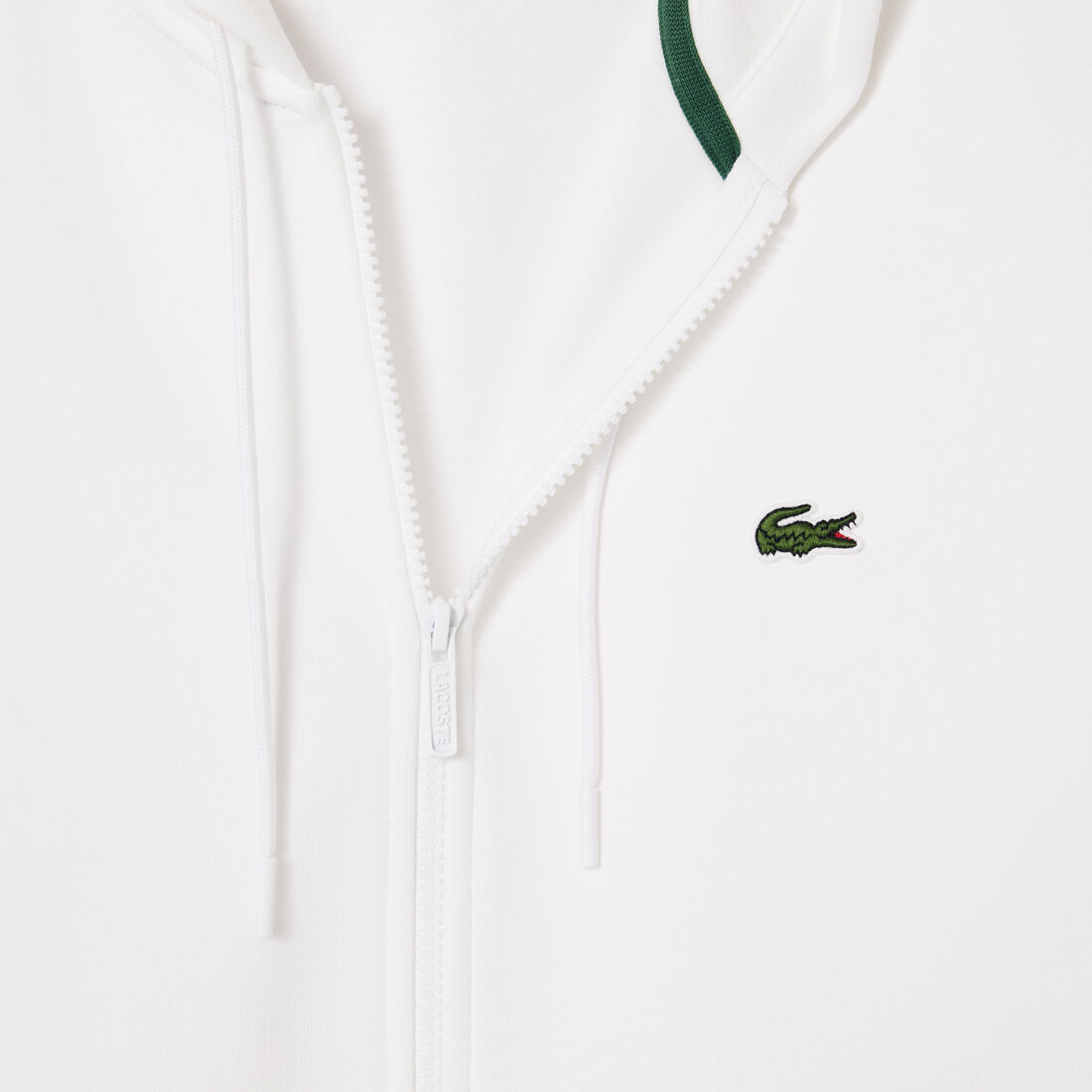 Logo Stripe Zip-Up Hoodie Logo Stripe Zip-Up Hoodie