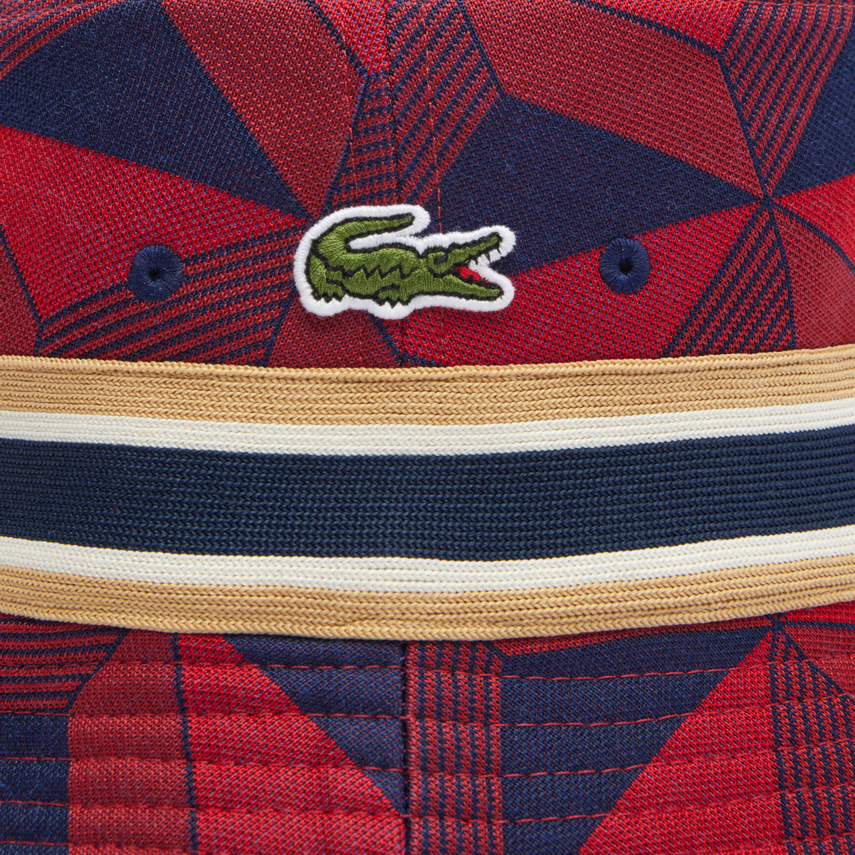 قبعة دلو إنترلوك منقوشة من جاكار