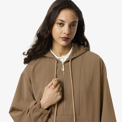 جاكيت بوب أوفر من مزيج الصوف كبير الحجم جاكيت بوب أوفر من مزيج الصوف كبير الحجم