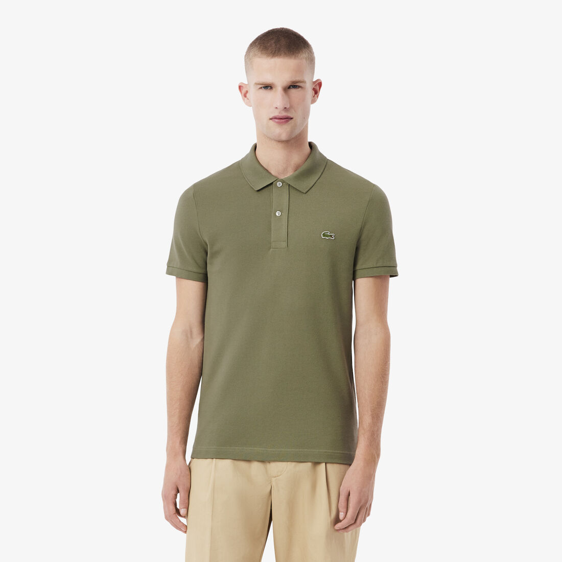 Slim Fit L.12.12 Pique Polo Shirt