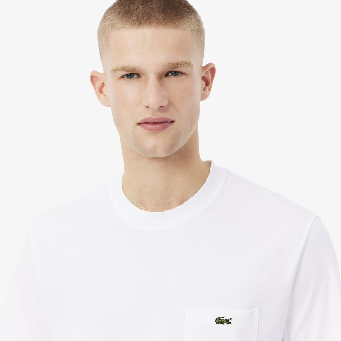 Cotton T-shirt with Breast Pocket Cotton T-shirt with Breast Pocket