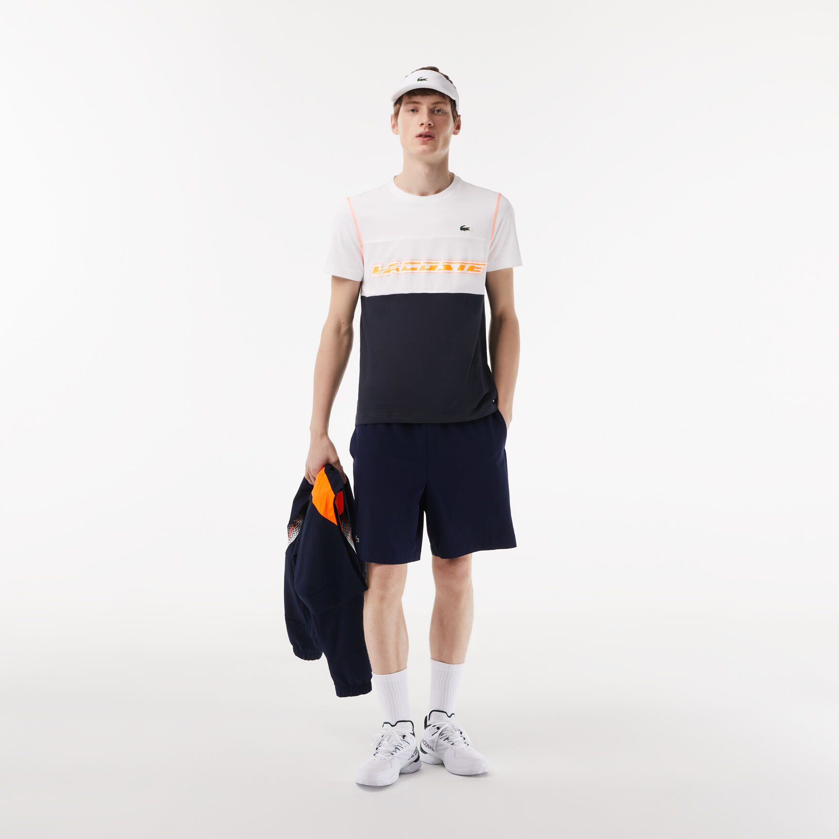 Men's Lacoste Tennis x Daniil Medvedev Jersey T-Shirt Men's Lacoste Tennis x Daniil Medvedev Jersey T-Shirt