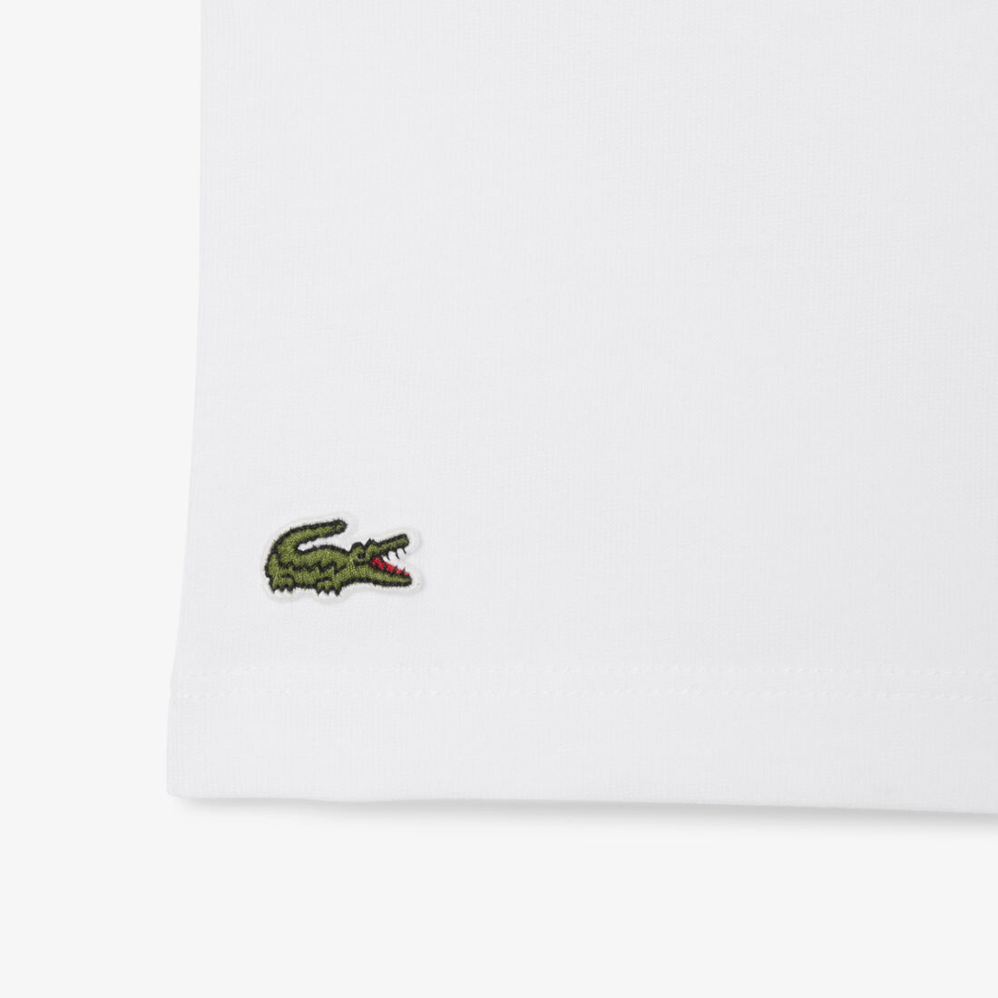 Monogram Print Cotton T-shirt lacoste monogram print cotton t shirt