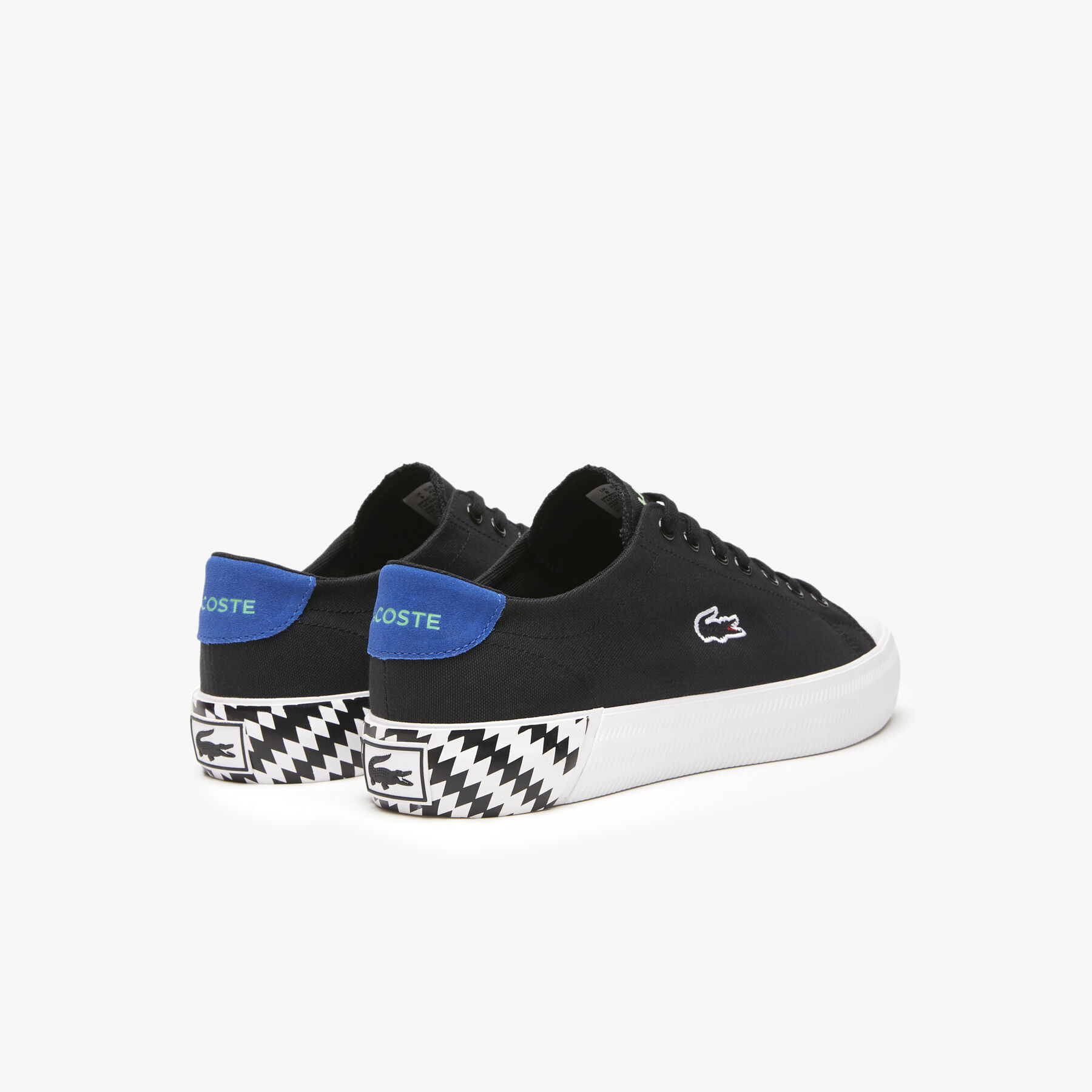 men s lacoste gripshot textile trainers