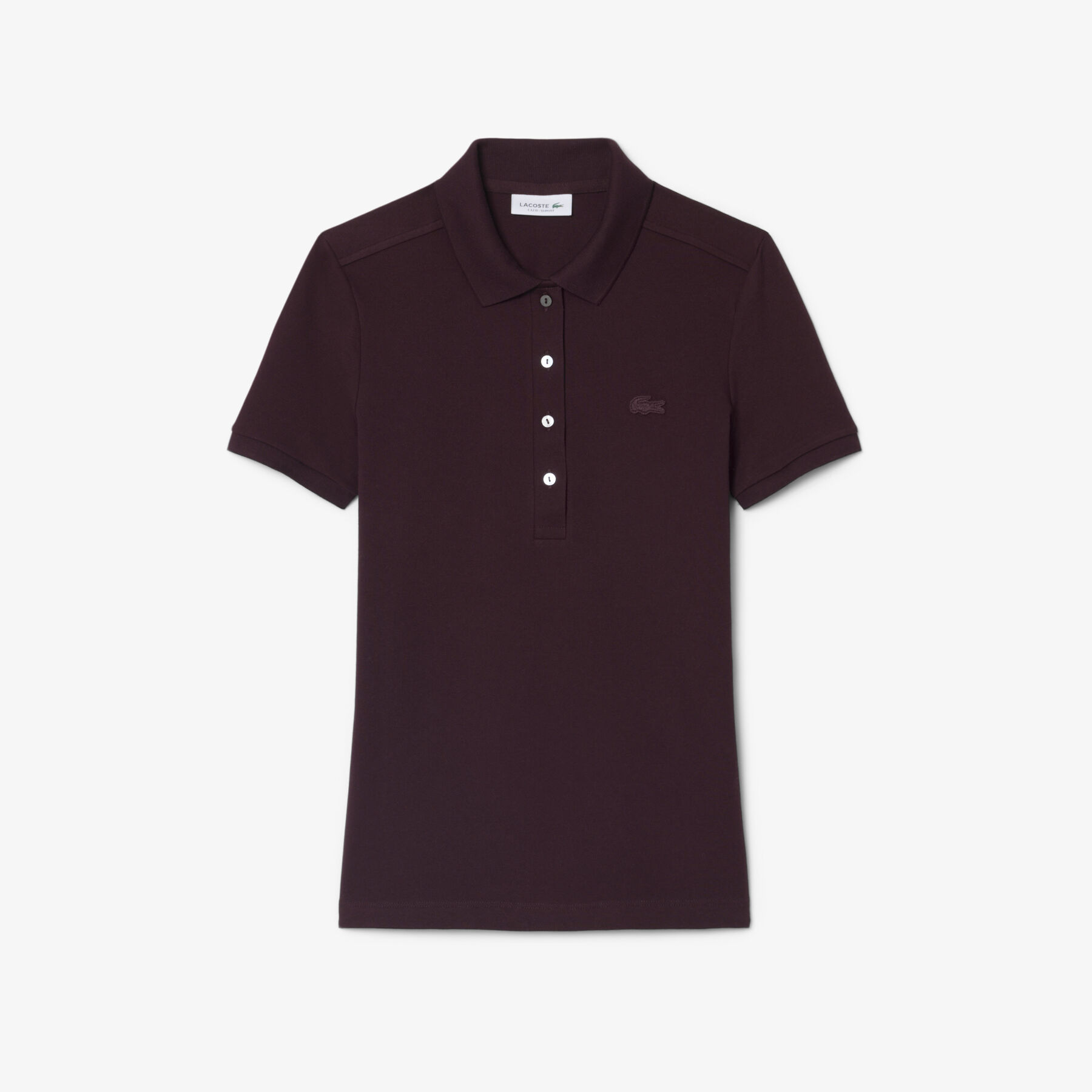 L.12.D Slim Fit Stretch Petit Pique Polo Shirt lacoste l 12 d slim fit stretch petit pique polo shirt