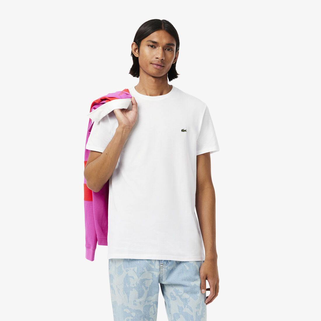 Men's Crew Neck Pima Cotton Jersey T-shirt