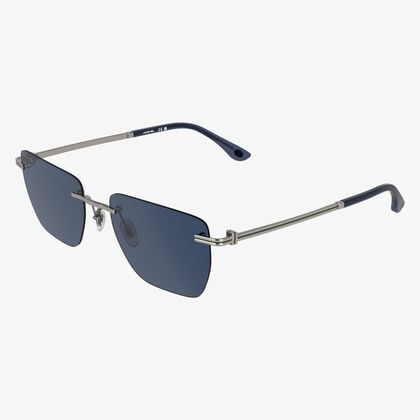 The Line Metal Rectangle Glasses