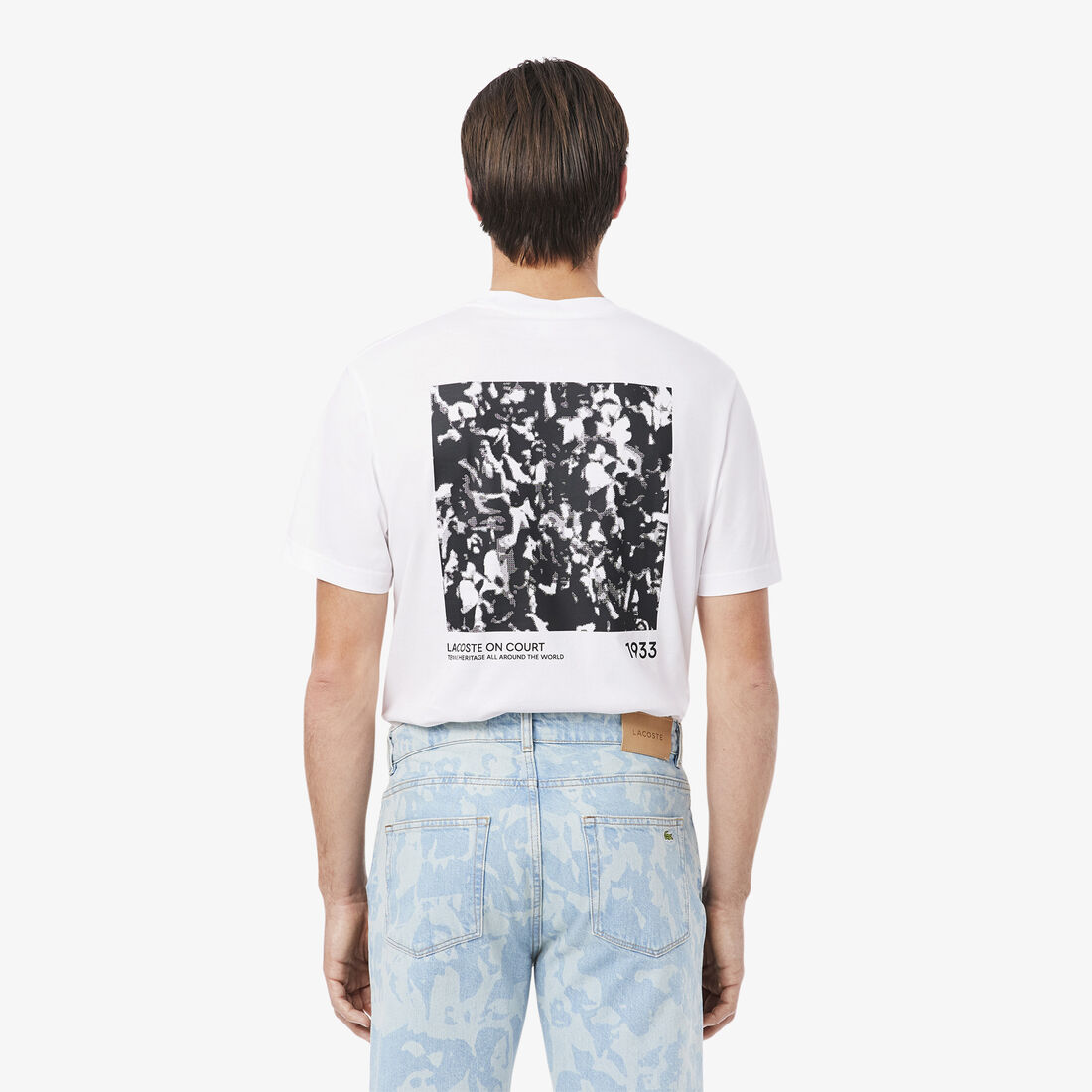 تي شيرت جيرسي بشعار الماركة تي شيرت جيرسي بشعار الماركة