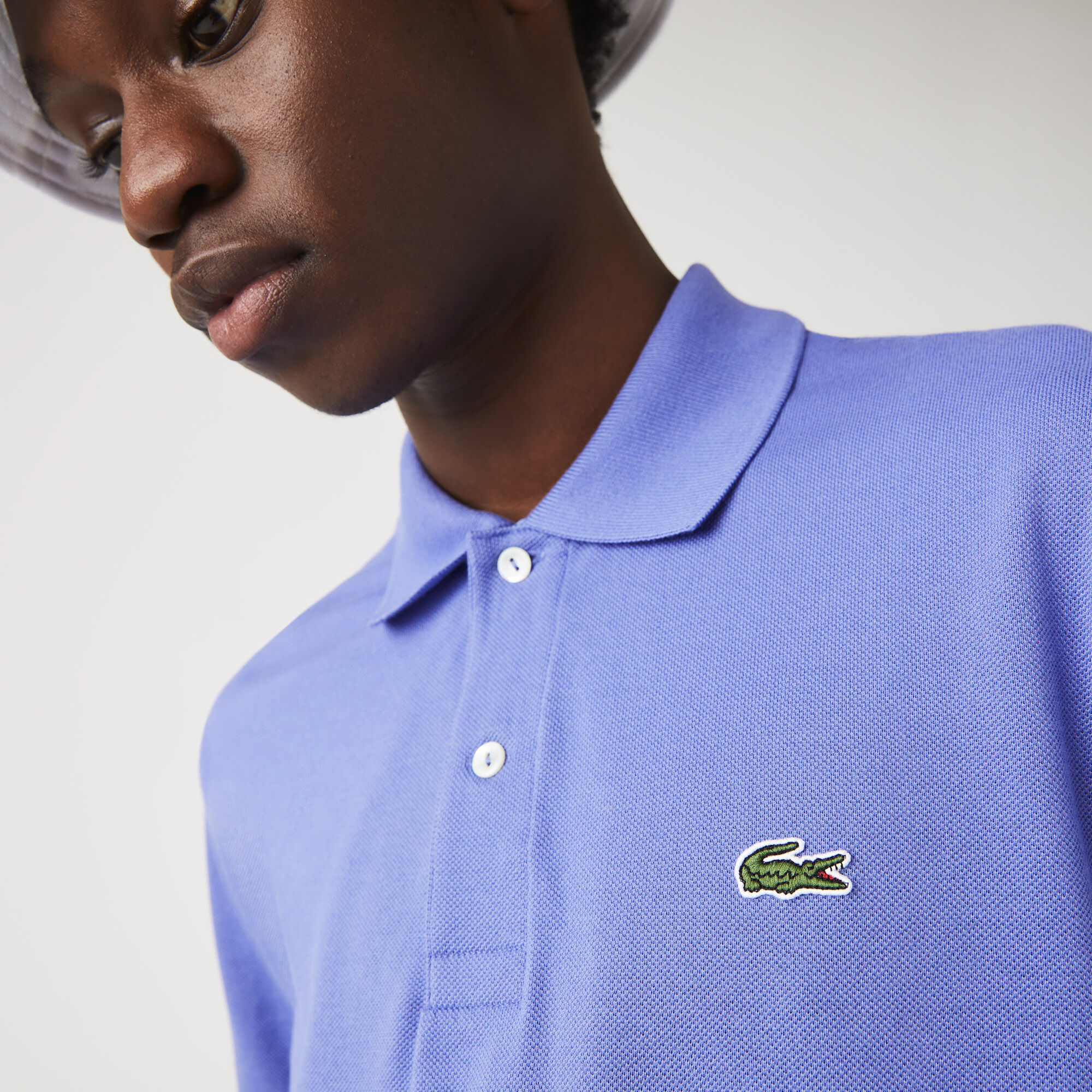 Polo violet sale lacoste