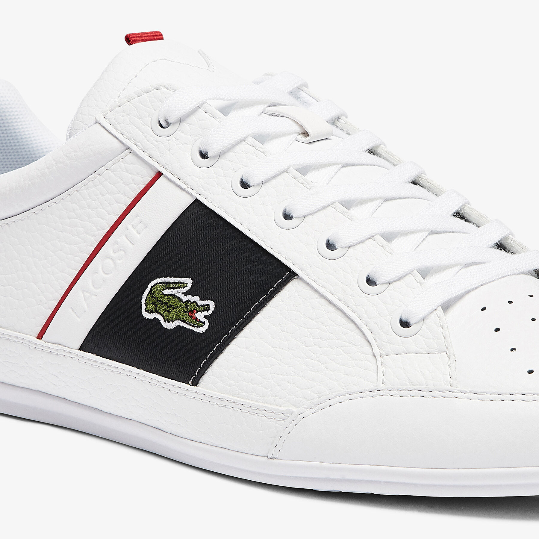 Men's Chaymon Leather and Synthetic Trainers lacoste men s chaymon leather and synthetic trainers