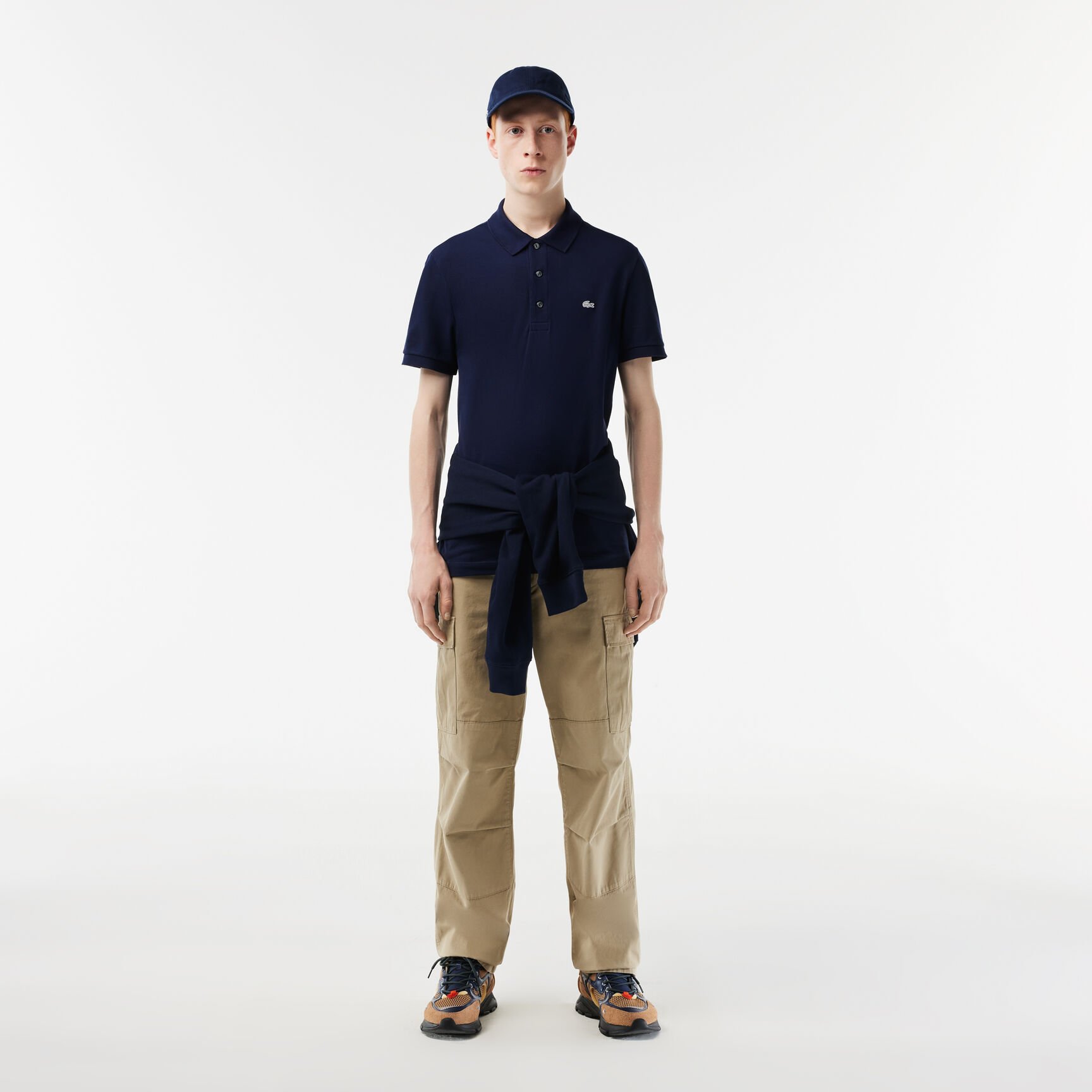 Slim Fit Stretch Petit Pique Polo Shirt Slim Fit Stretch Petit Pique Polo Shirt