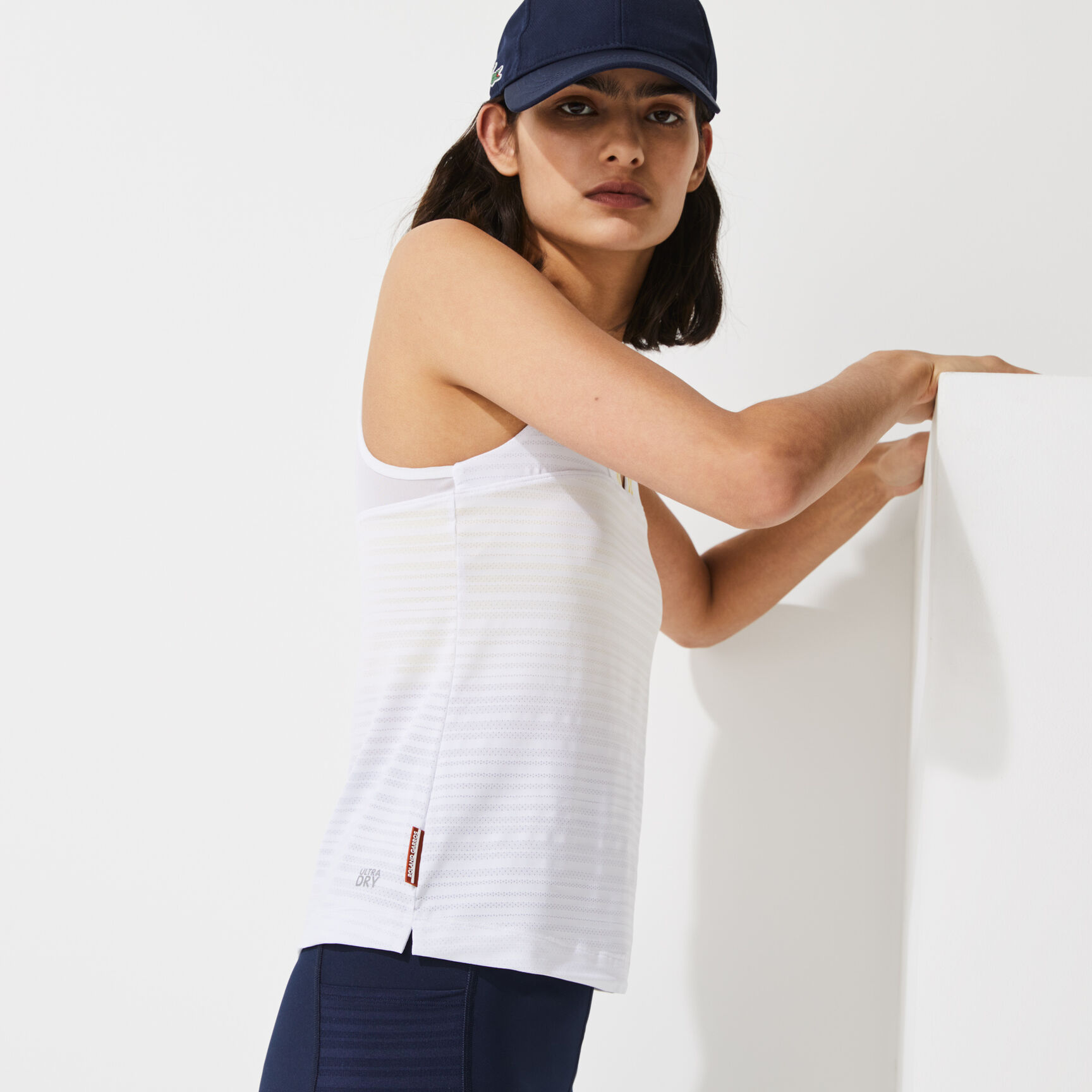 Women’s Lacoste SPORT French Open Edition Bimaterial Tank Top Women’s Lacoste SPORT French Open Edition Bimaterial Tank Top